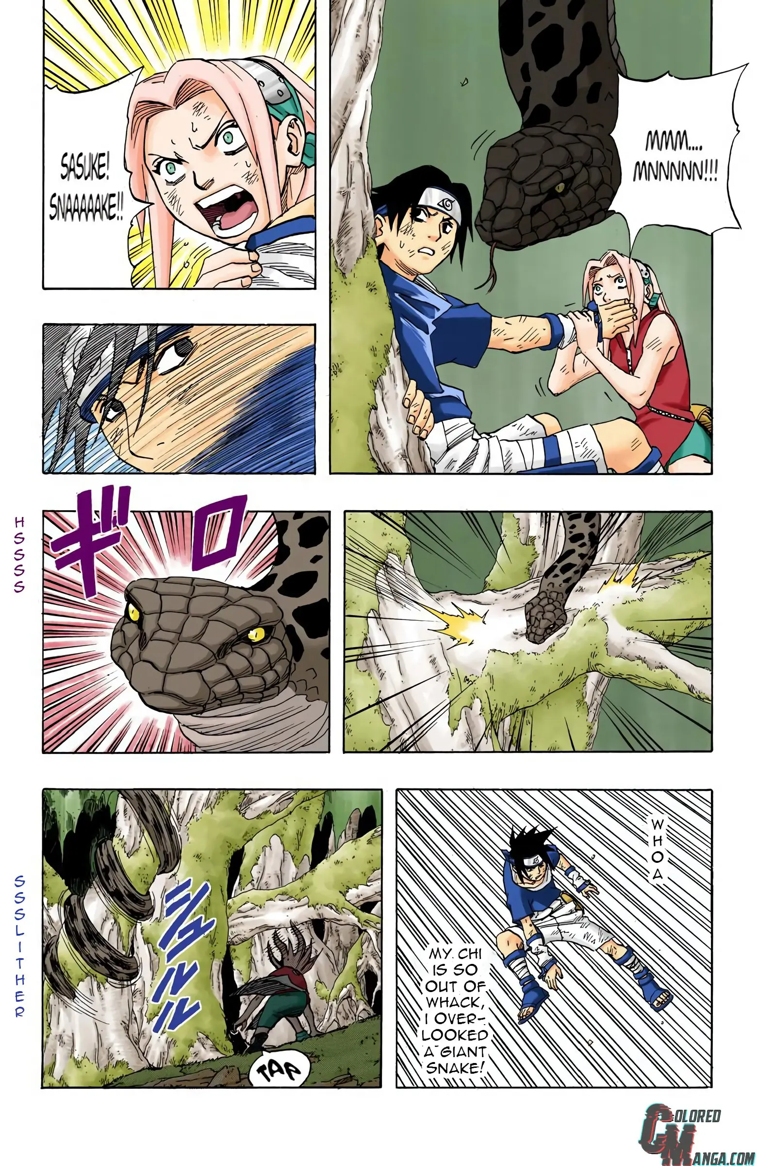 Naruto Colored Manga Online, chapter 47, page 16
