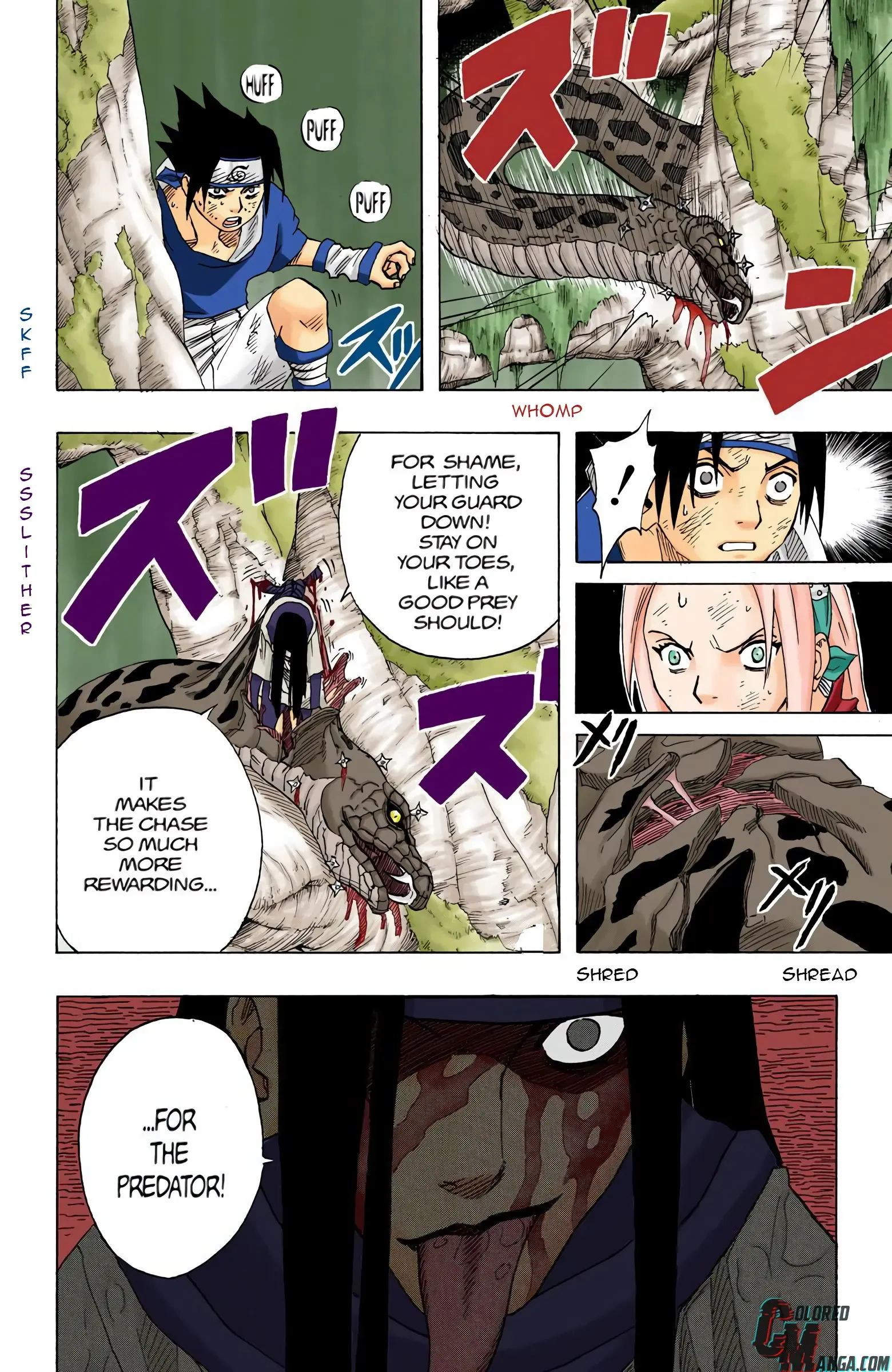 Naruto Colored Manga Online, chapter 47, page 18