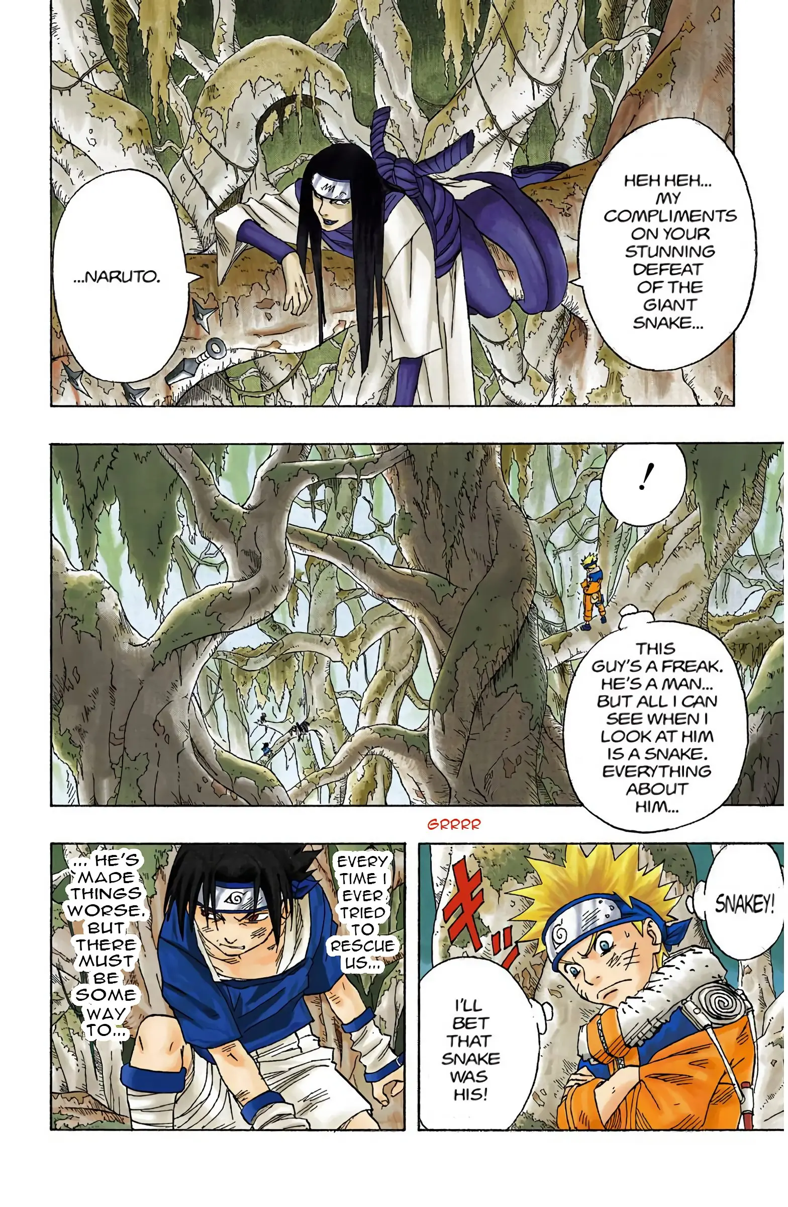 Naruto Colored Manga Online, chapter 48, page 3