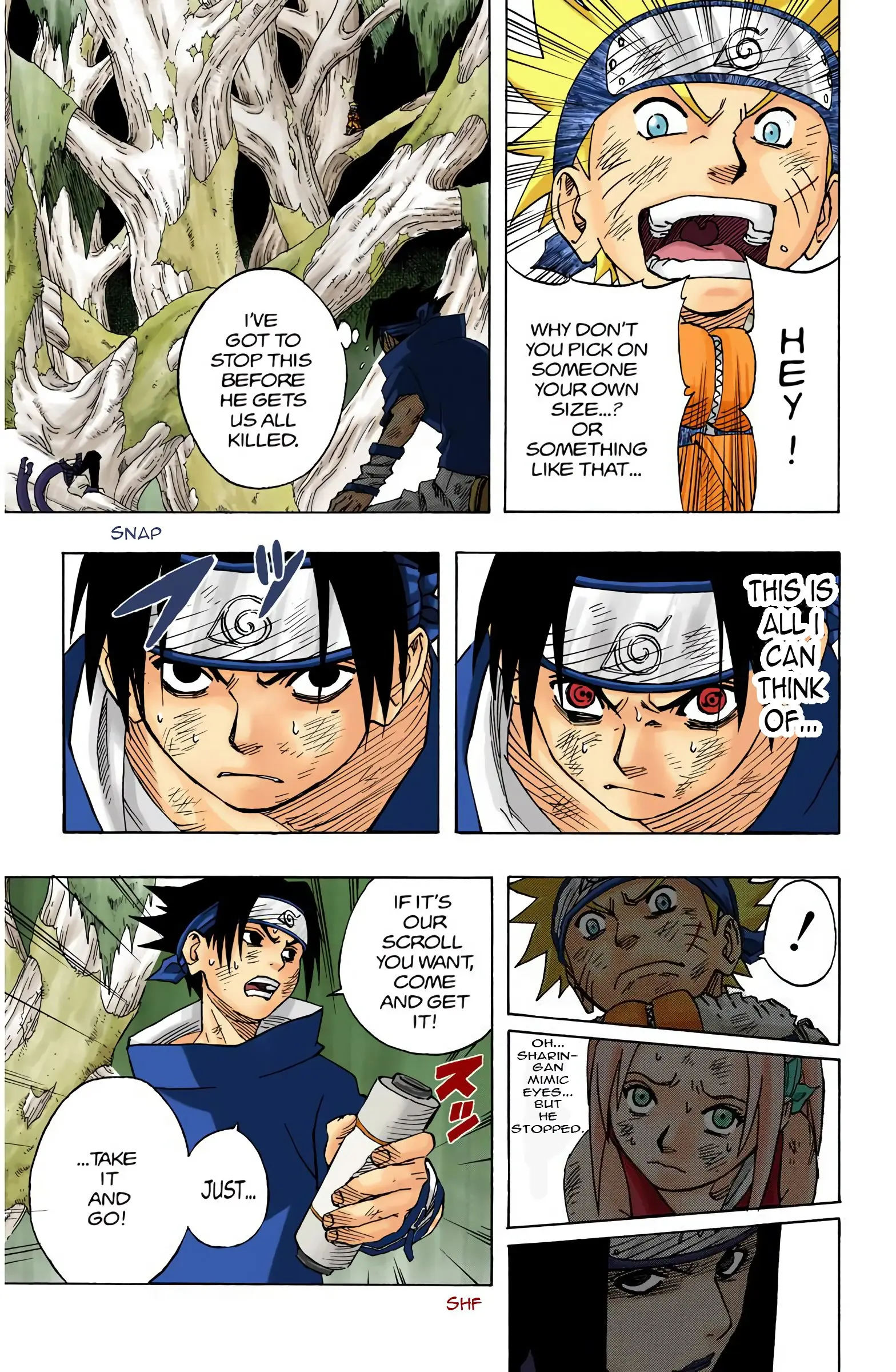 Naruto Colored Manga Online, chapter 48, page 4