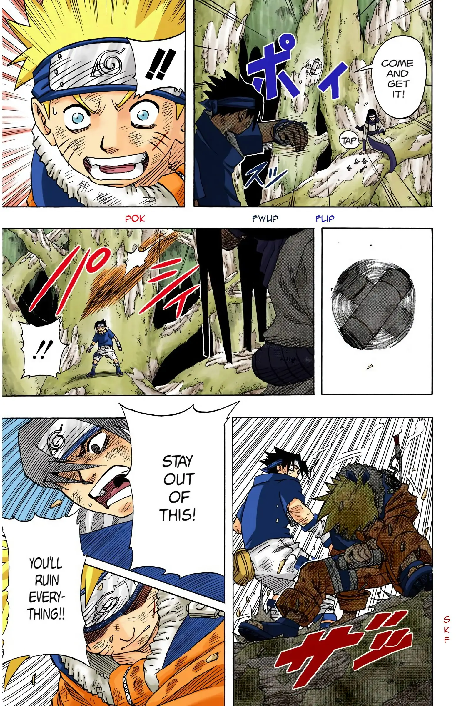 Naruto Colored Manga Online, chapter 48, page 6