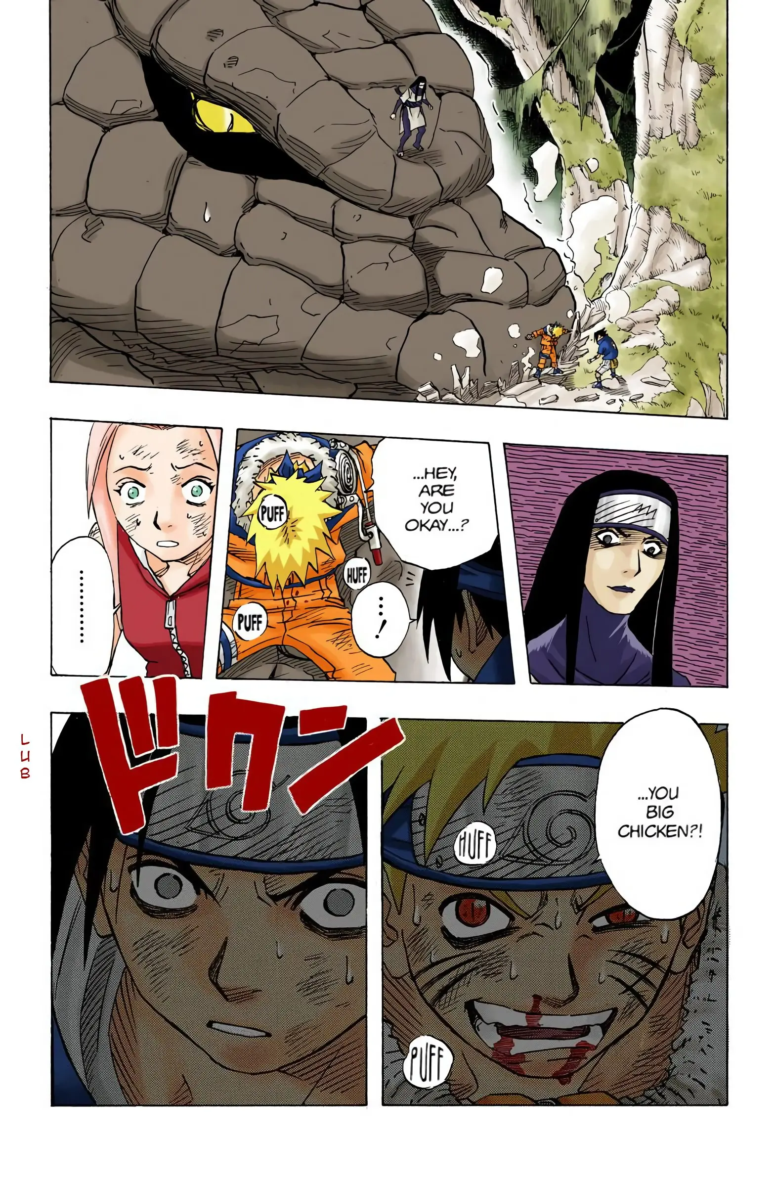 Naruto Colored Manga Online, chapter 48, page 18