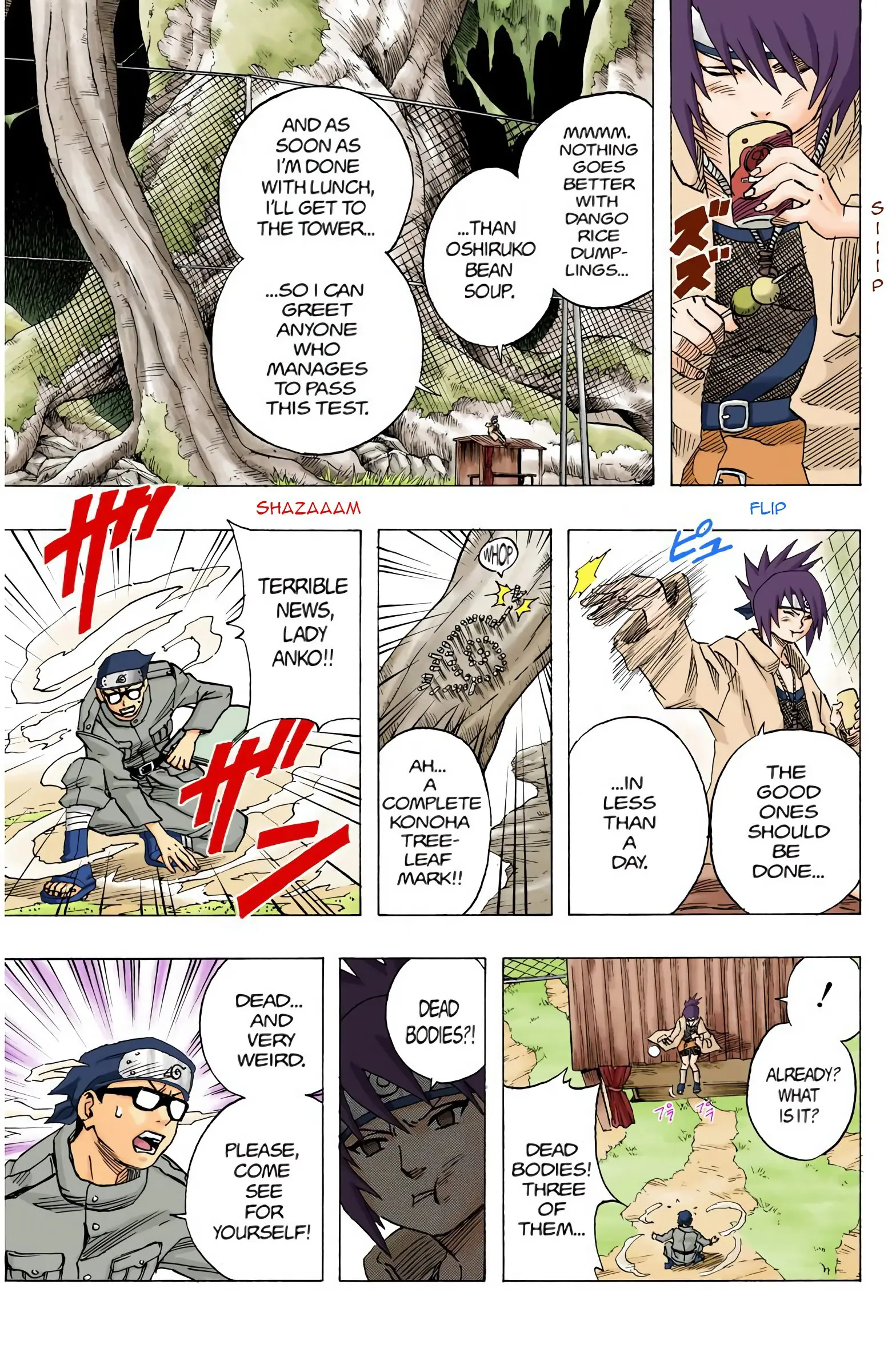 Naruto Colored Manga Online, chapter 49, page 3