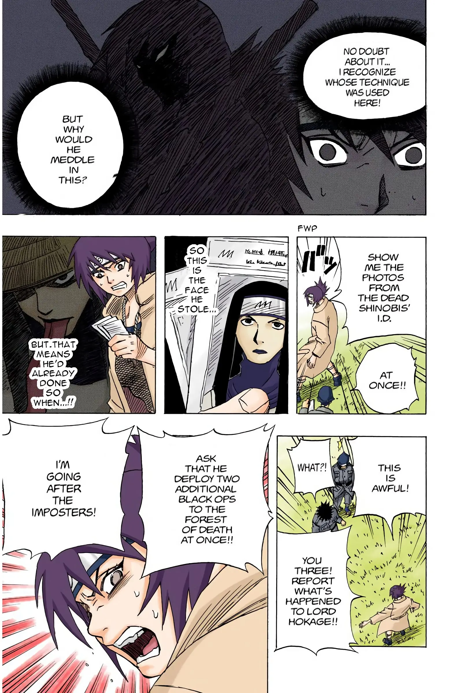 Naruto Colored Manga Online, chapter 49, page 5