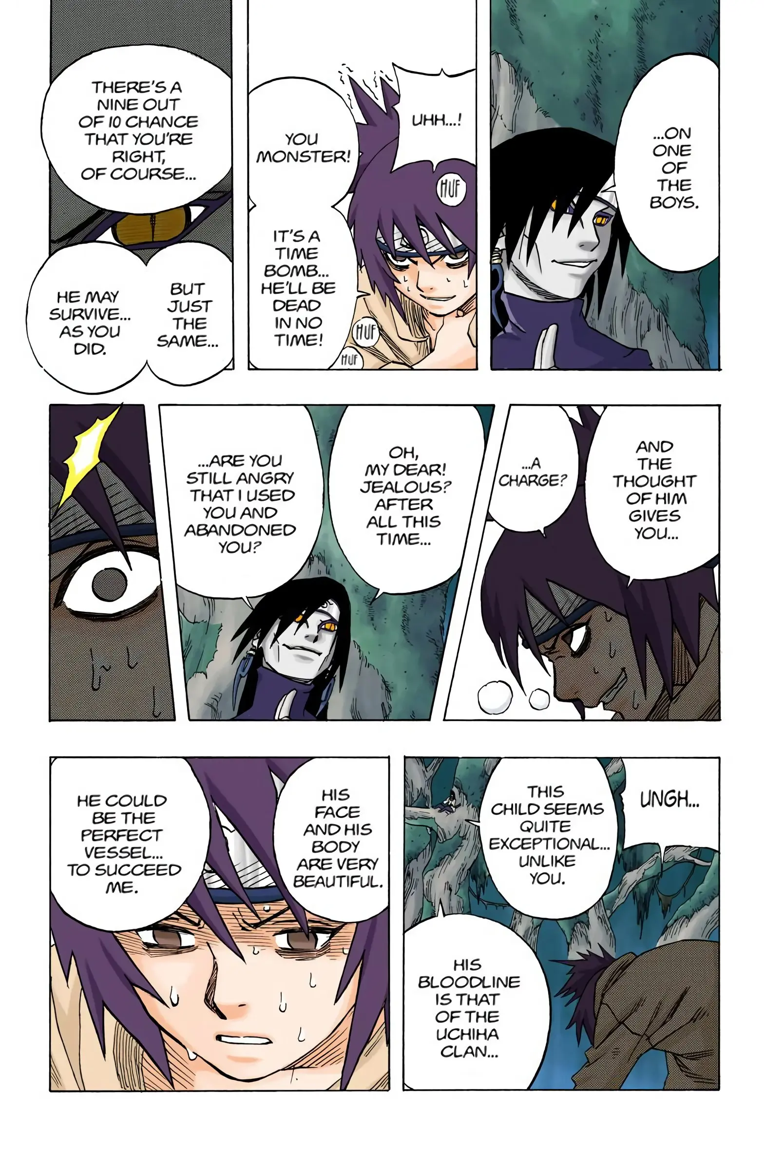 Naruto Colored Manga Online, chapter 50, page 15