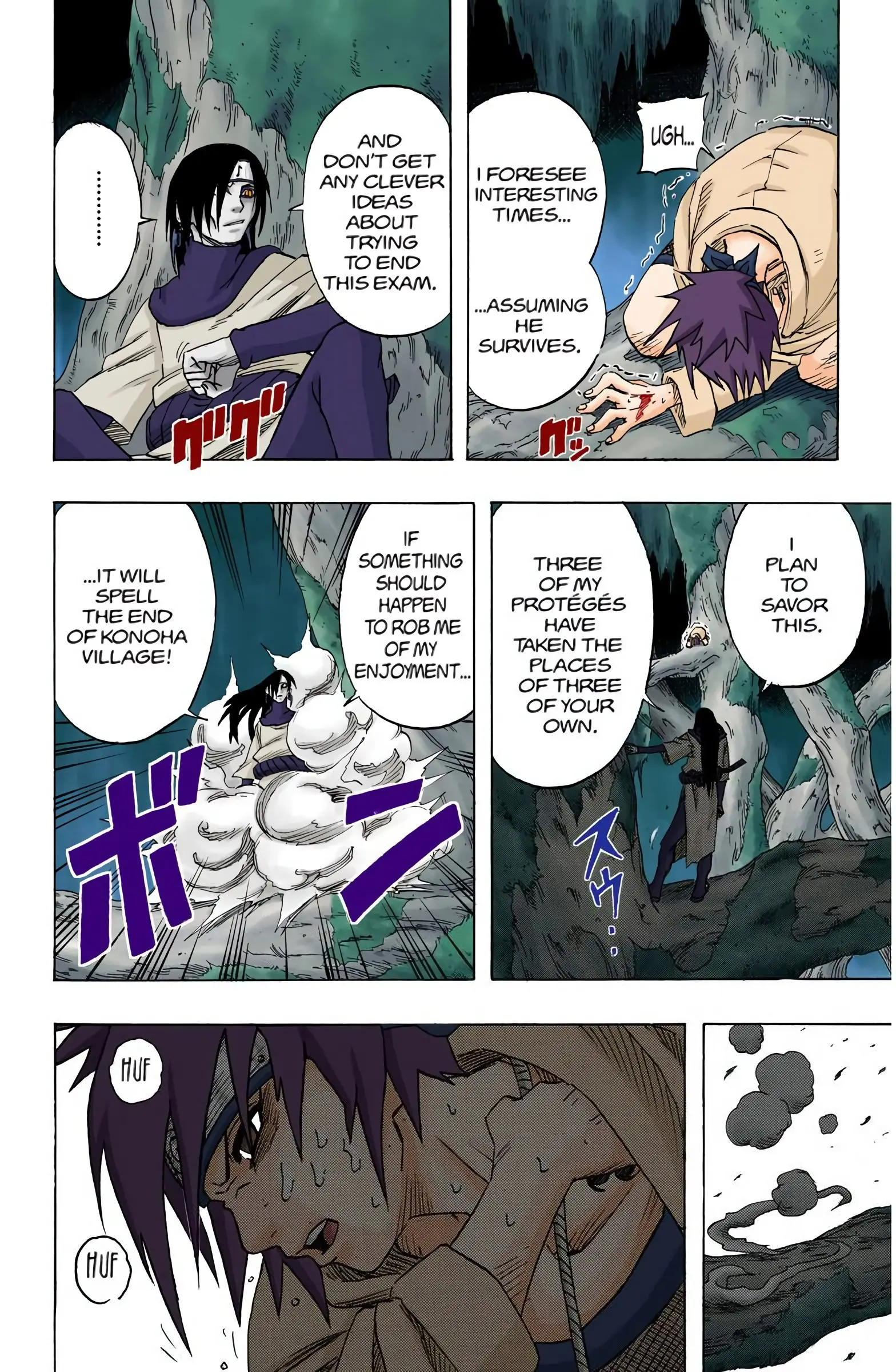 Naruto Colored Manga Online, chapter 50, page 16