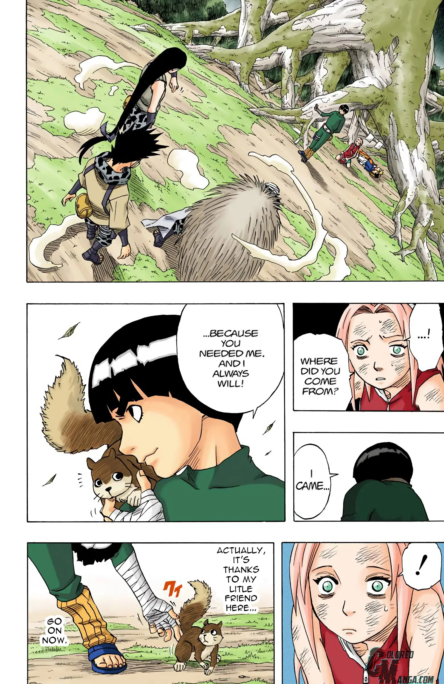 Naruto Colored Manga Online, chapter 52, page 2
