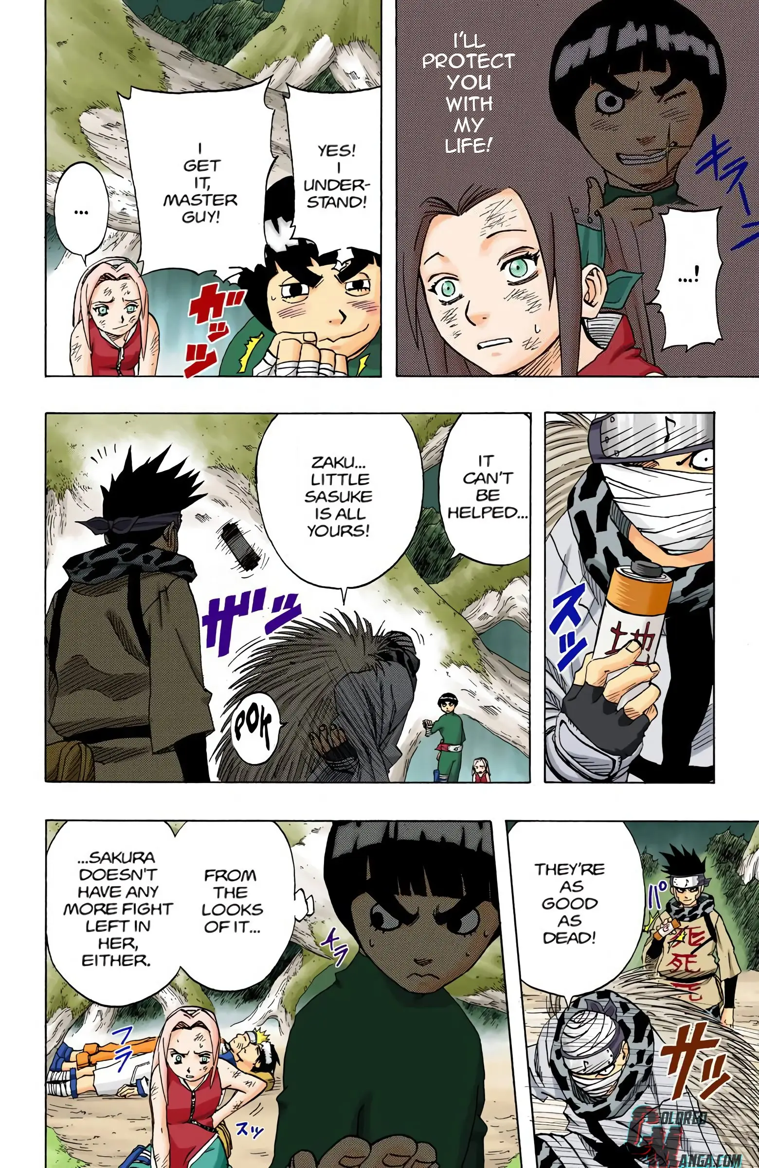 Naruto Colored Manga Online, chapter 52, page 4