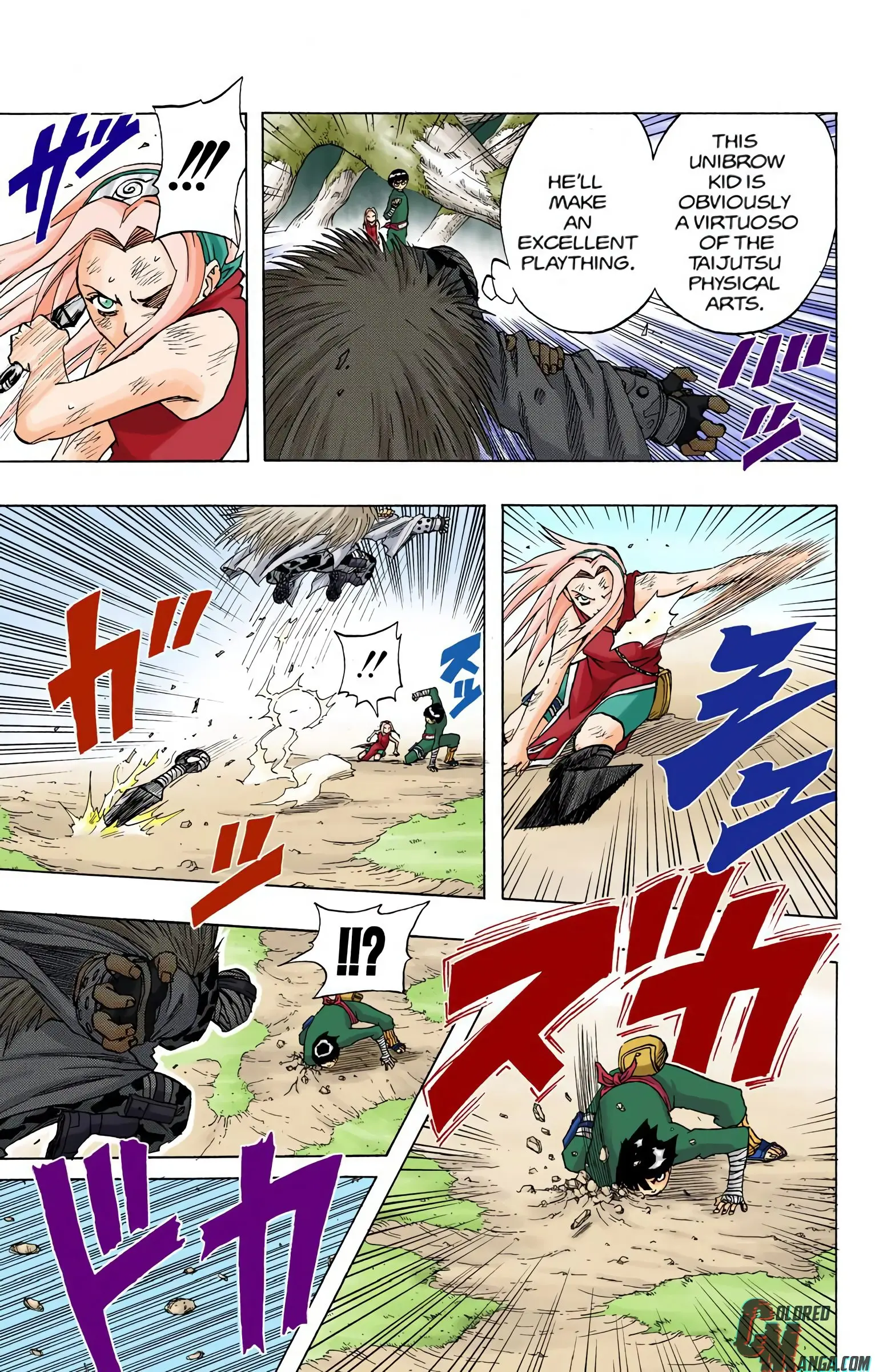 Naruto Colored Manga Online, chapter 52, page 5