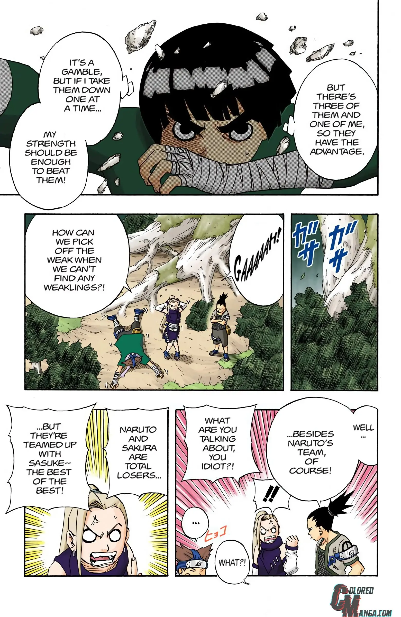 Naruto Colored Manga Online, chapter 52, page 7