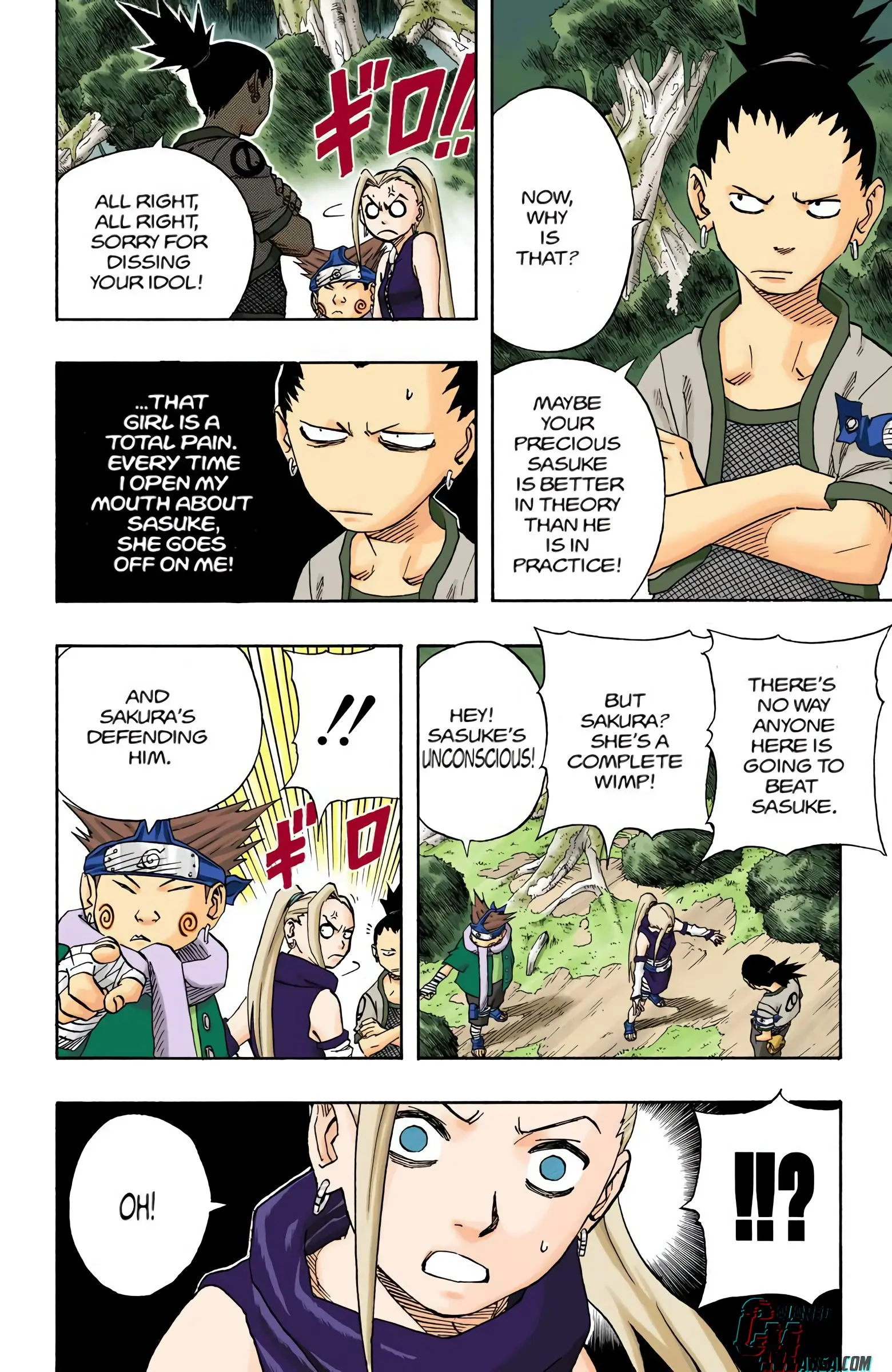Naruto Colored Manga Online, chapter 52, page 8