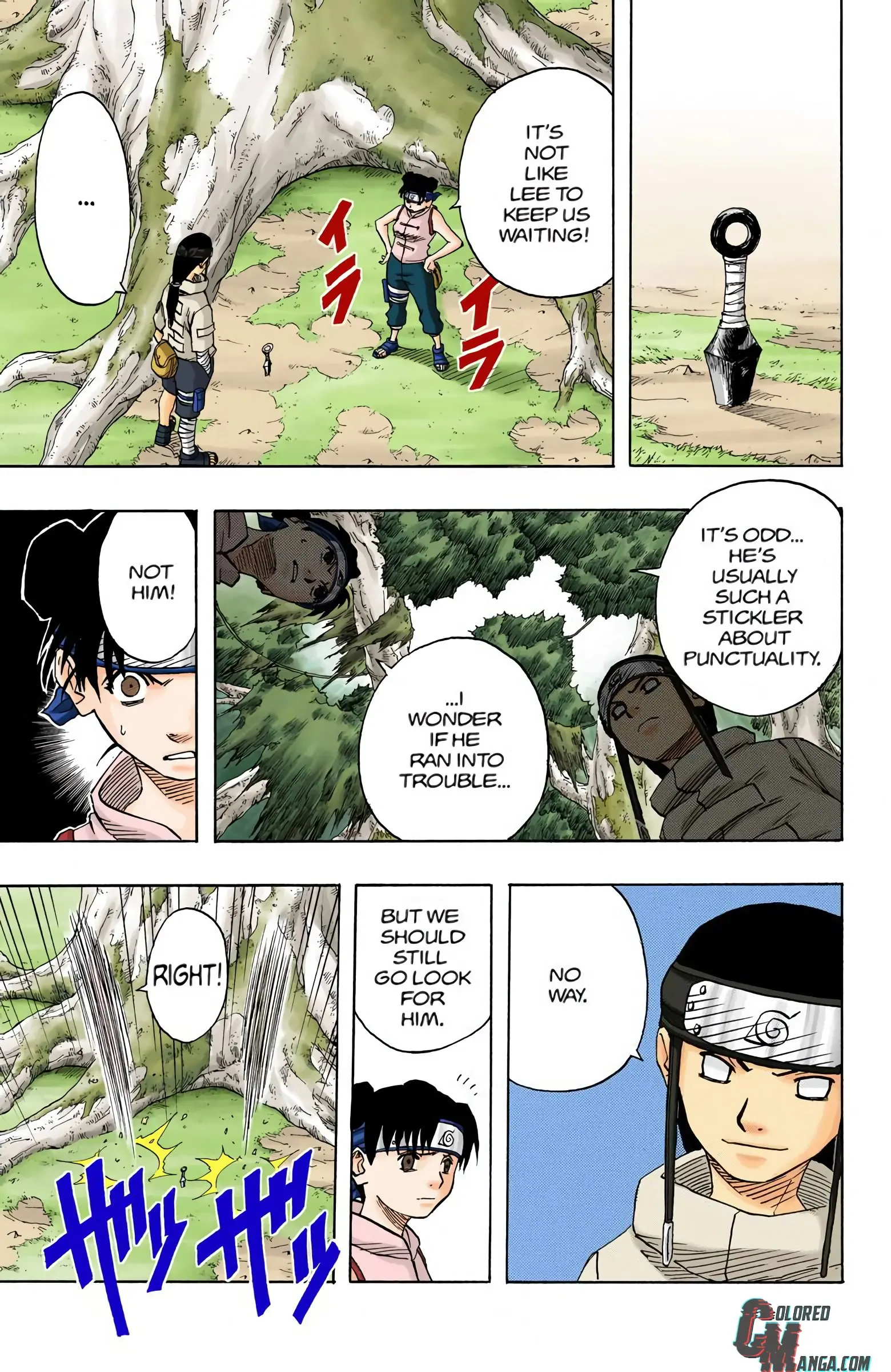 Naruto Colored Manga Online, chapter 52, page 9