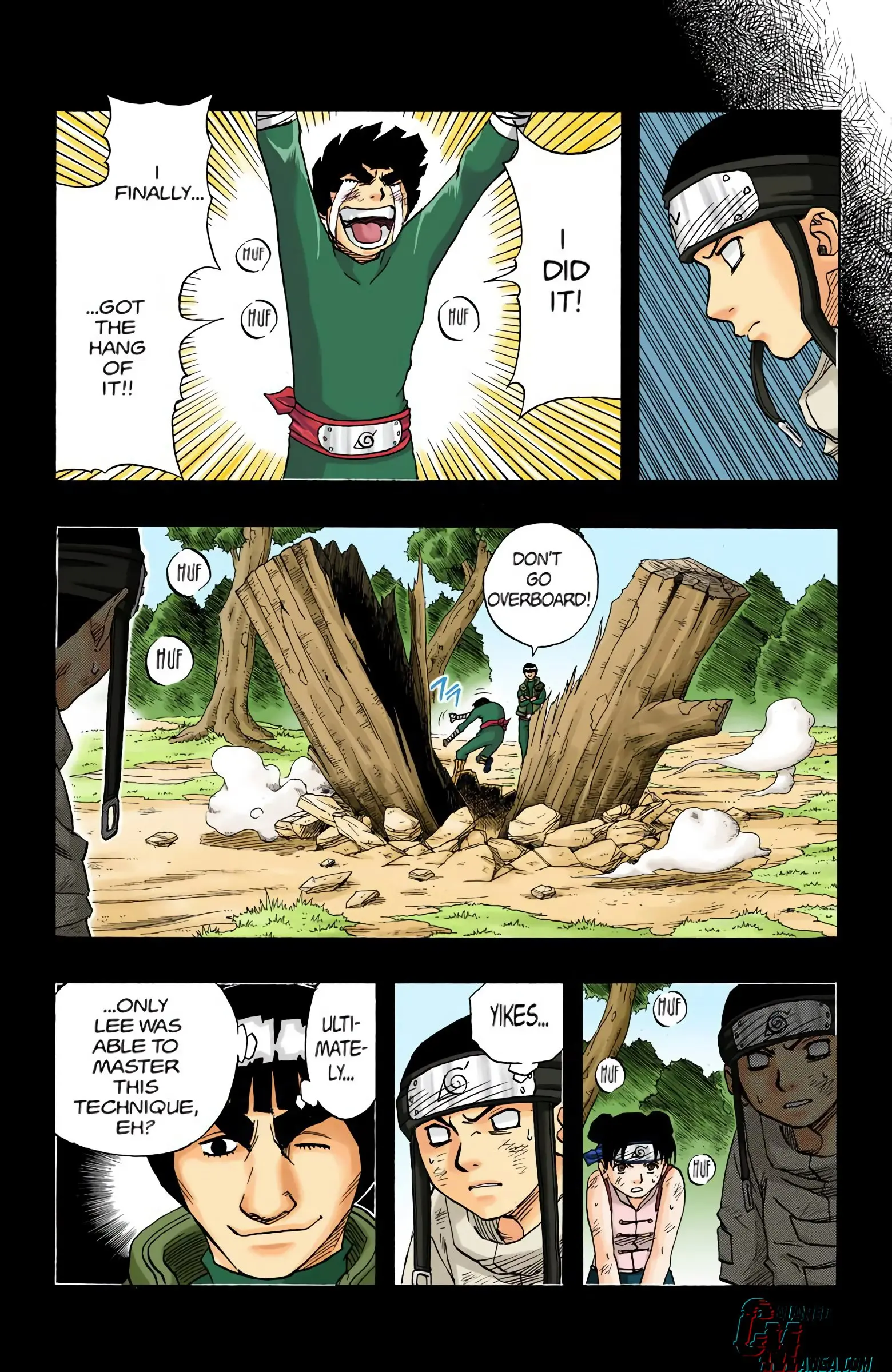 Naruto Colored Manga Online, chapter 52, page 10