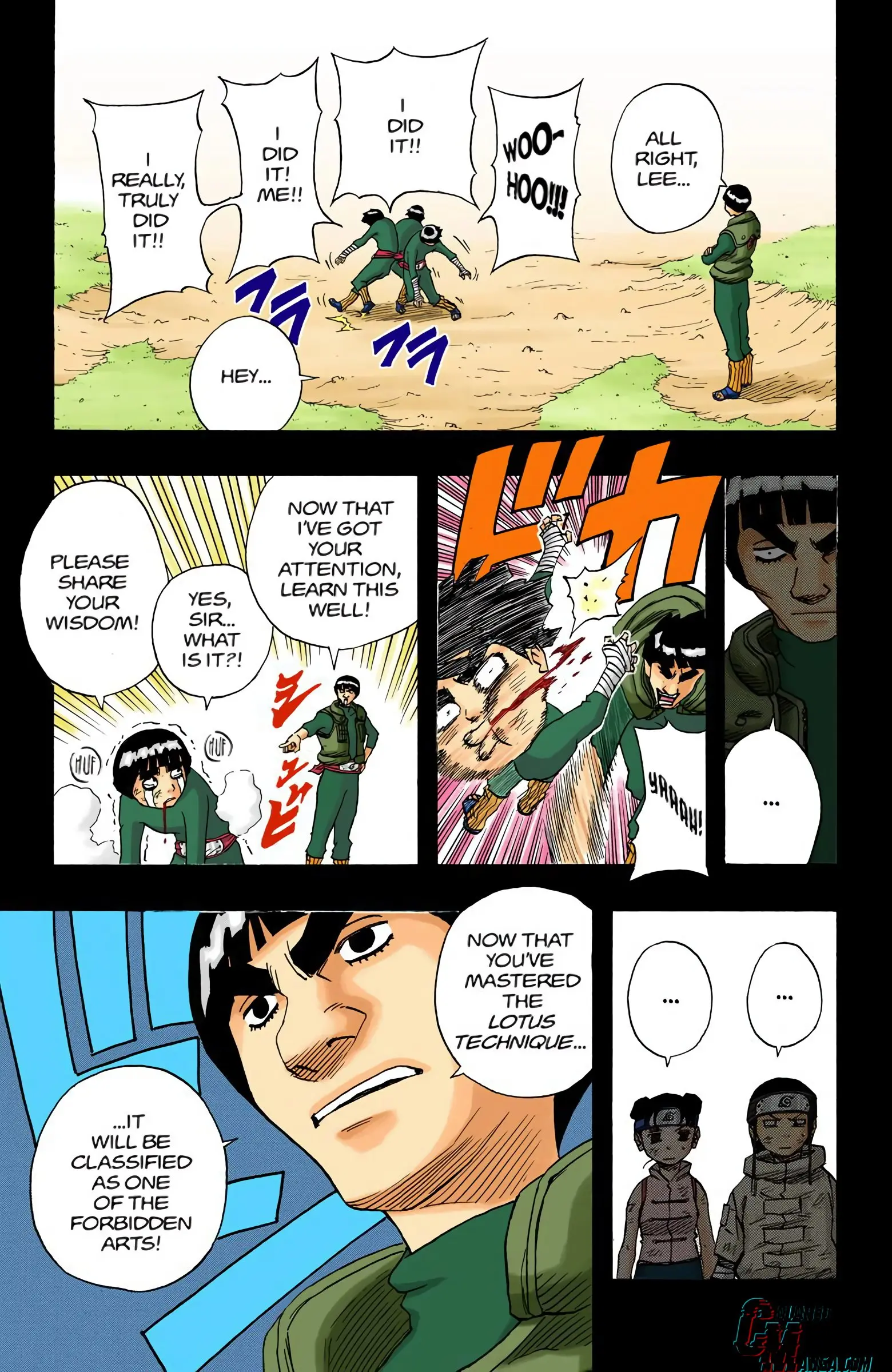 Naruto Colored Manga Online, chapter 52, page 11