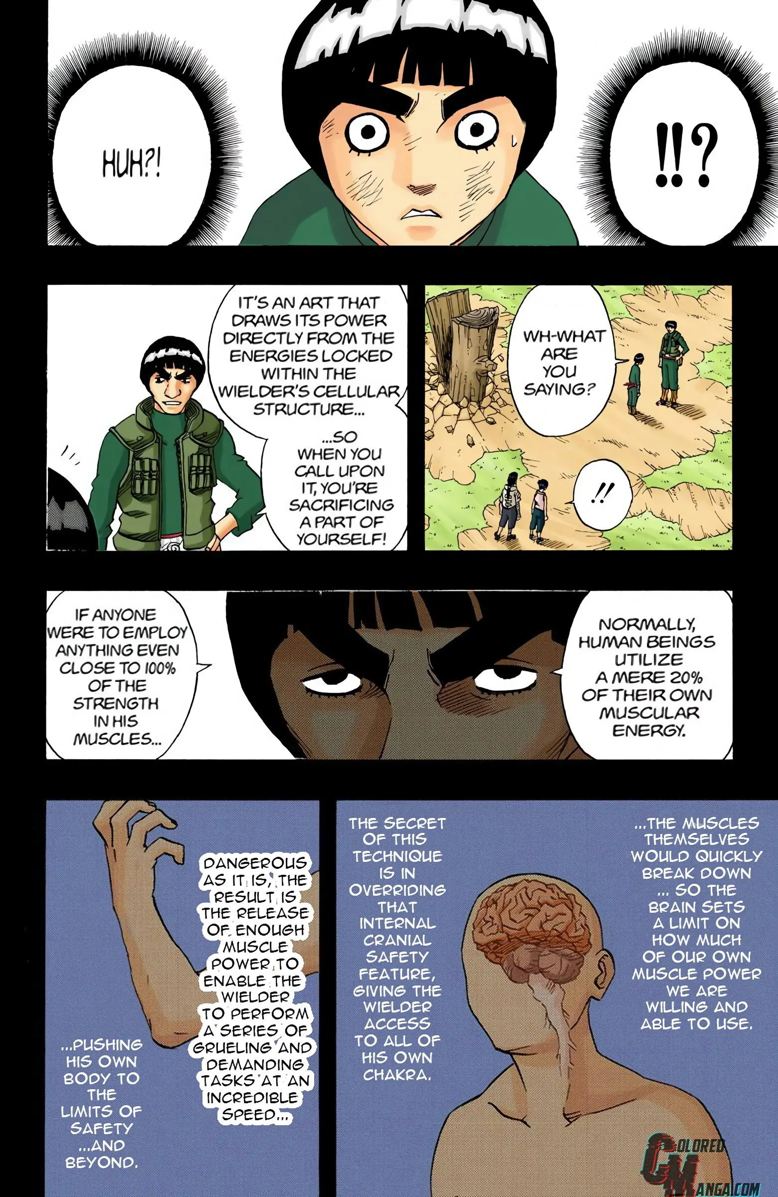 Naruto Colored Manga Online, chapter 52, page 12