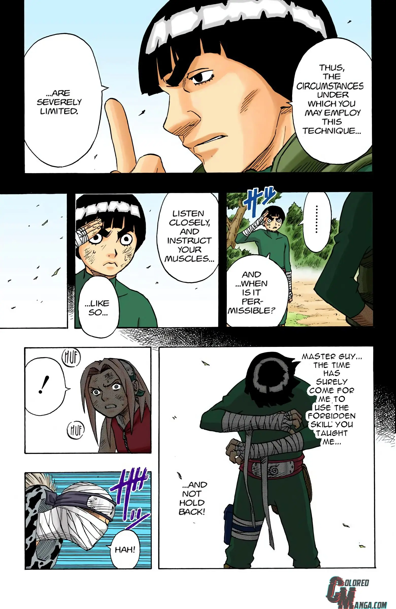 Naruto Colored Manga Online, chapter 52, page 13