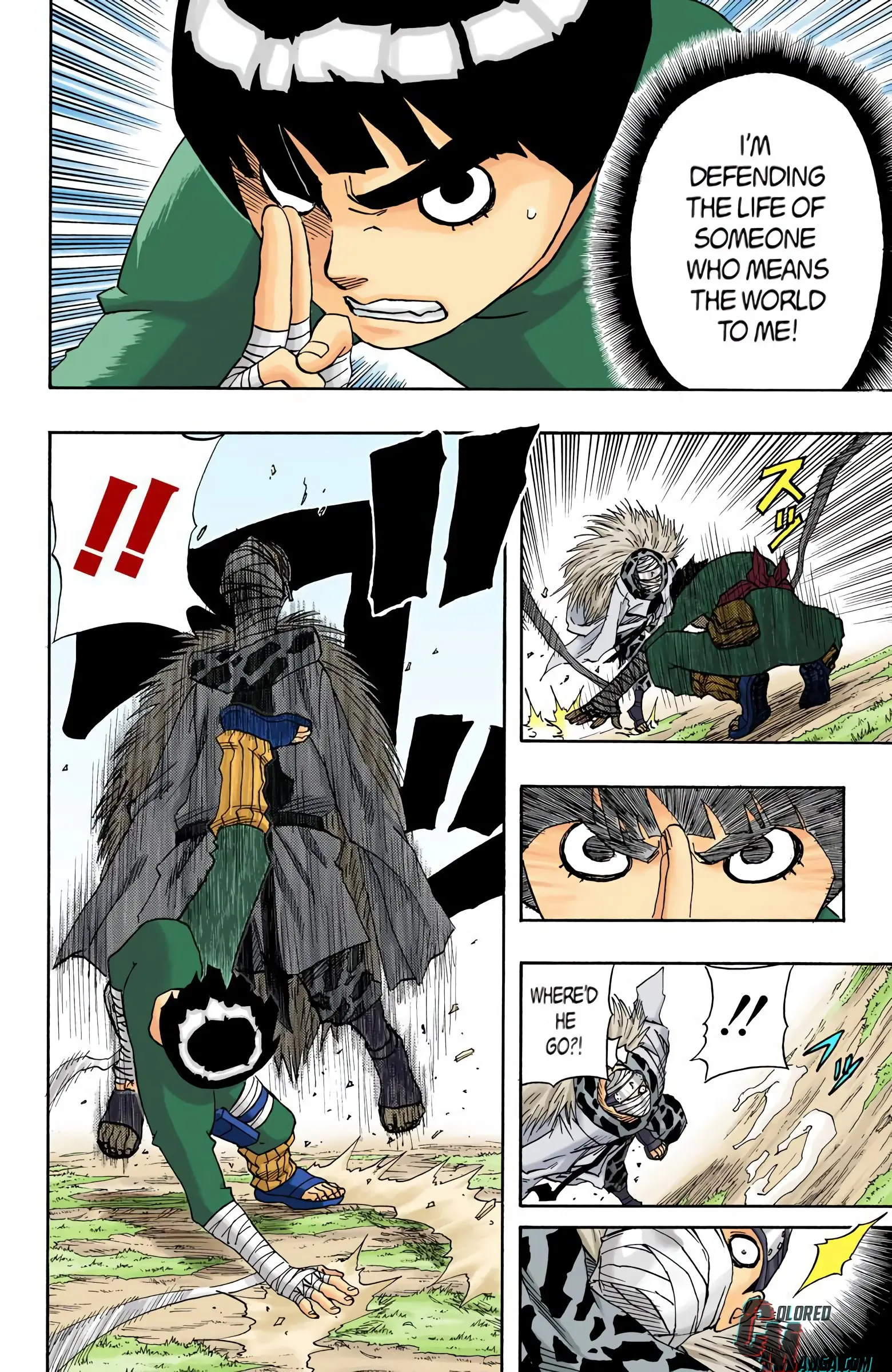 Naruto Colored Manga Online, chapter 52, page 14