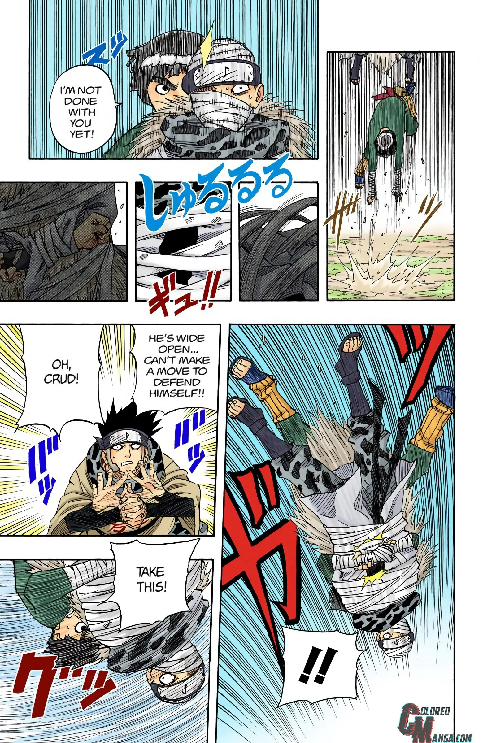 Naruto Colored Manga Online, chapter 52, page 15