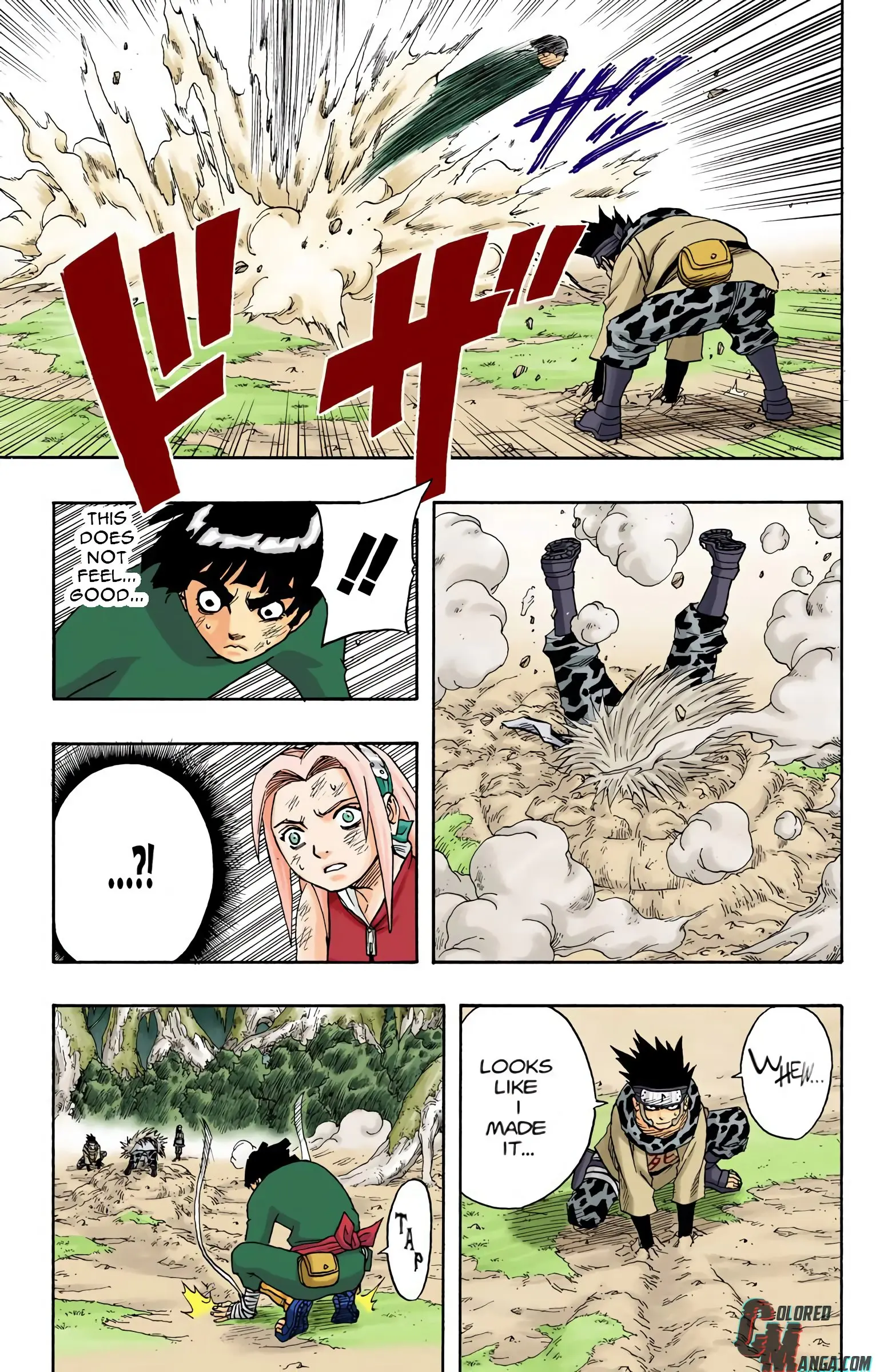 Naruto Colored Manga Online, chapter 52, page 17