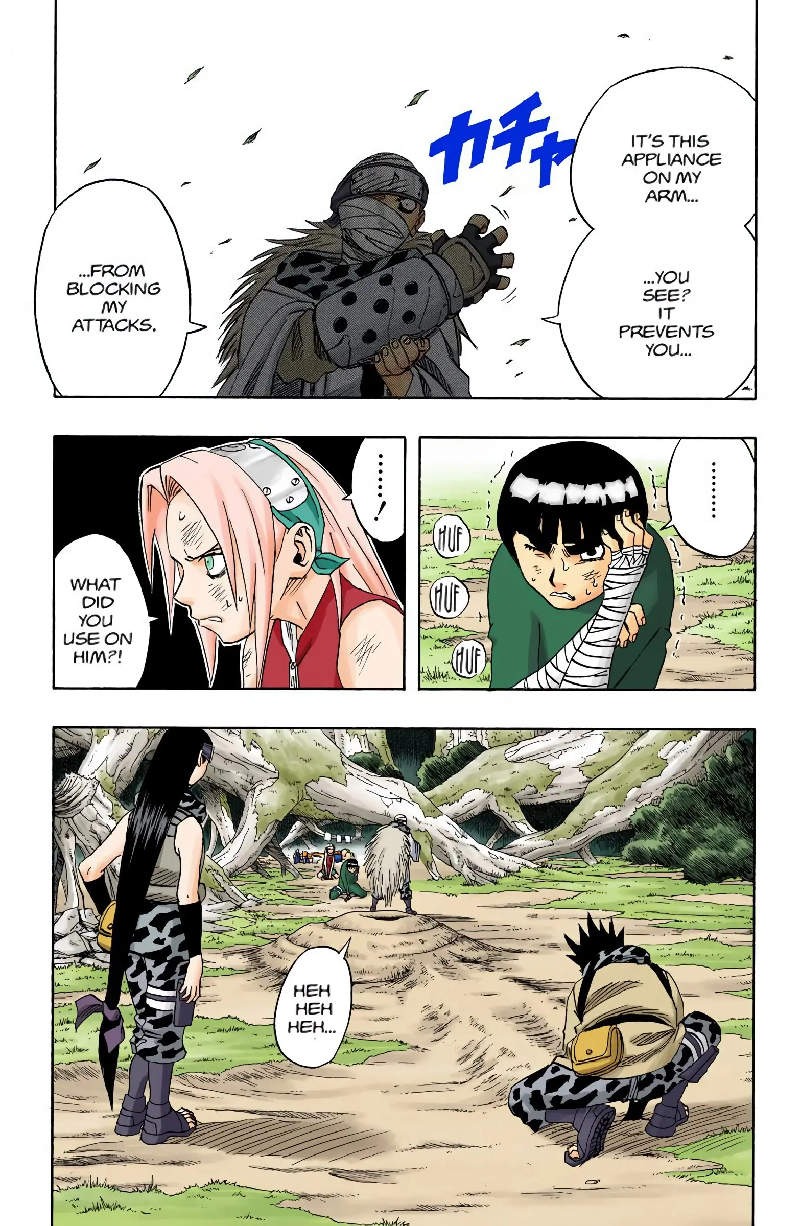 Naruto Colored Manga Online, chapter 53, page 3