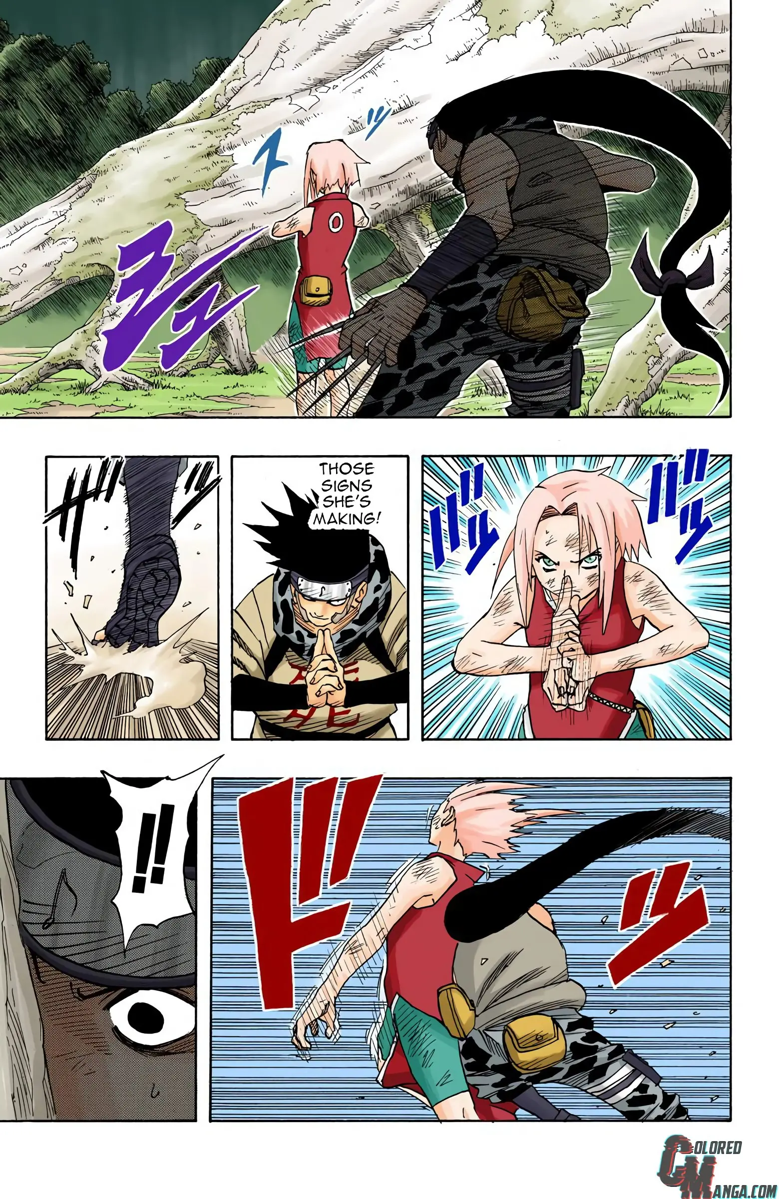 Naruto Colored Manga Online, chapter 54, page 5