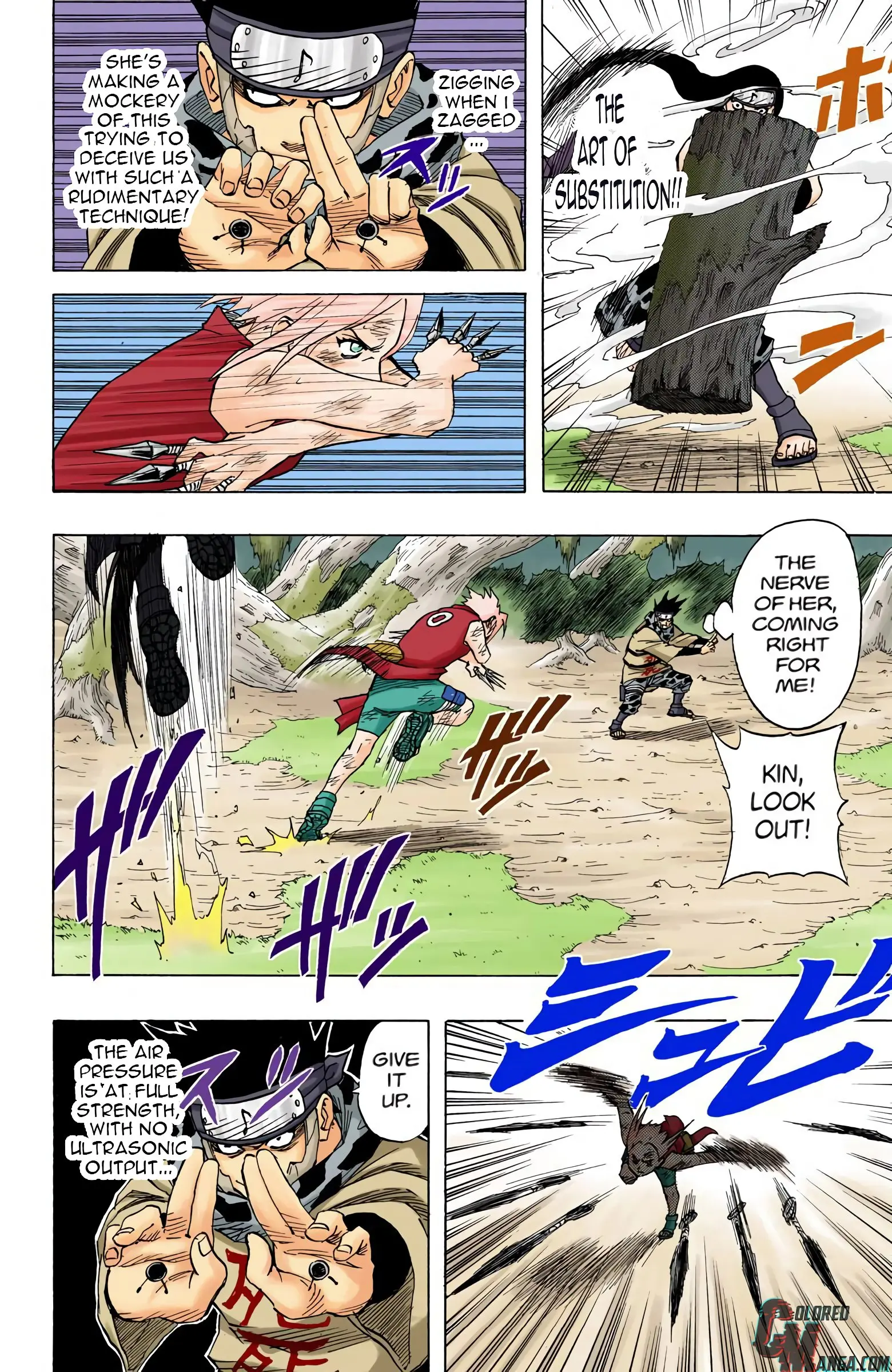 Naruto Colored Manga Online, chapter 54, page 6
