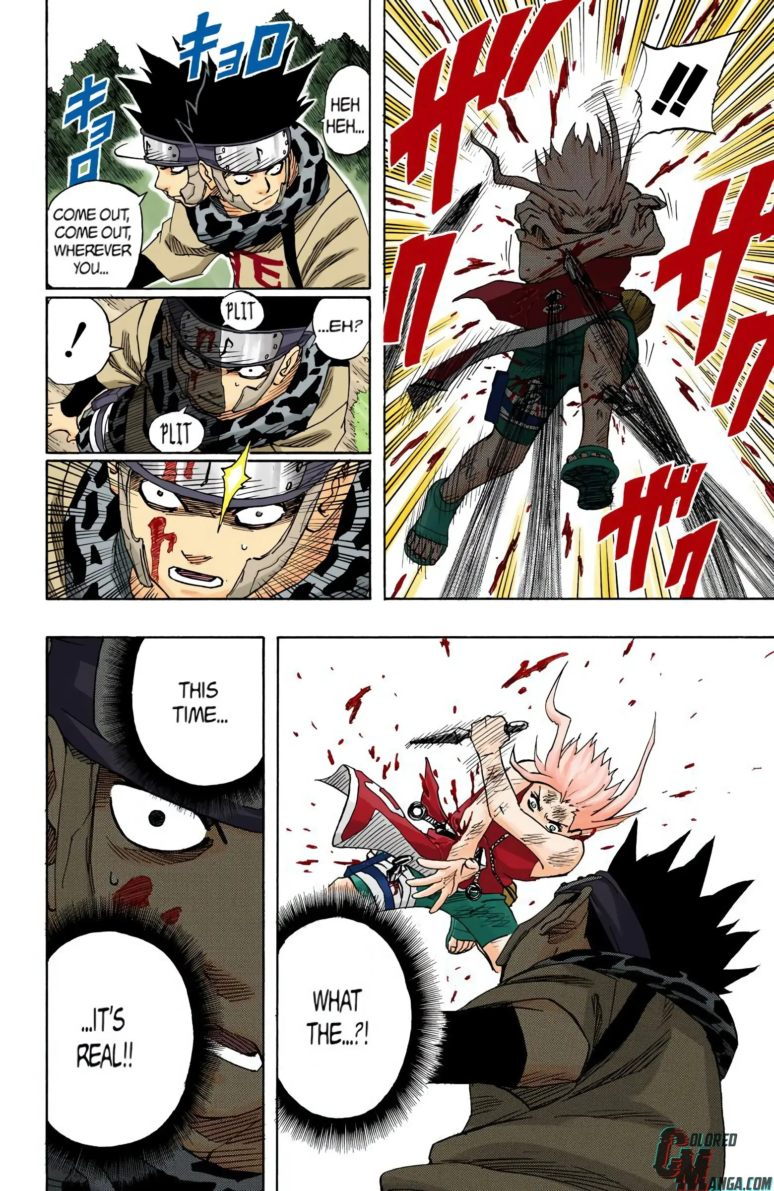 Naruto Colored Manga Online, chapter 54, page 8