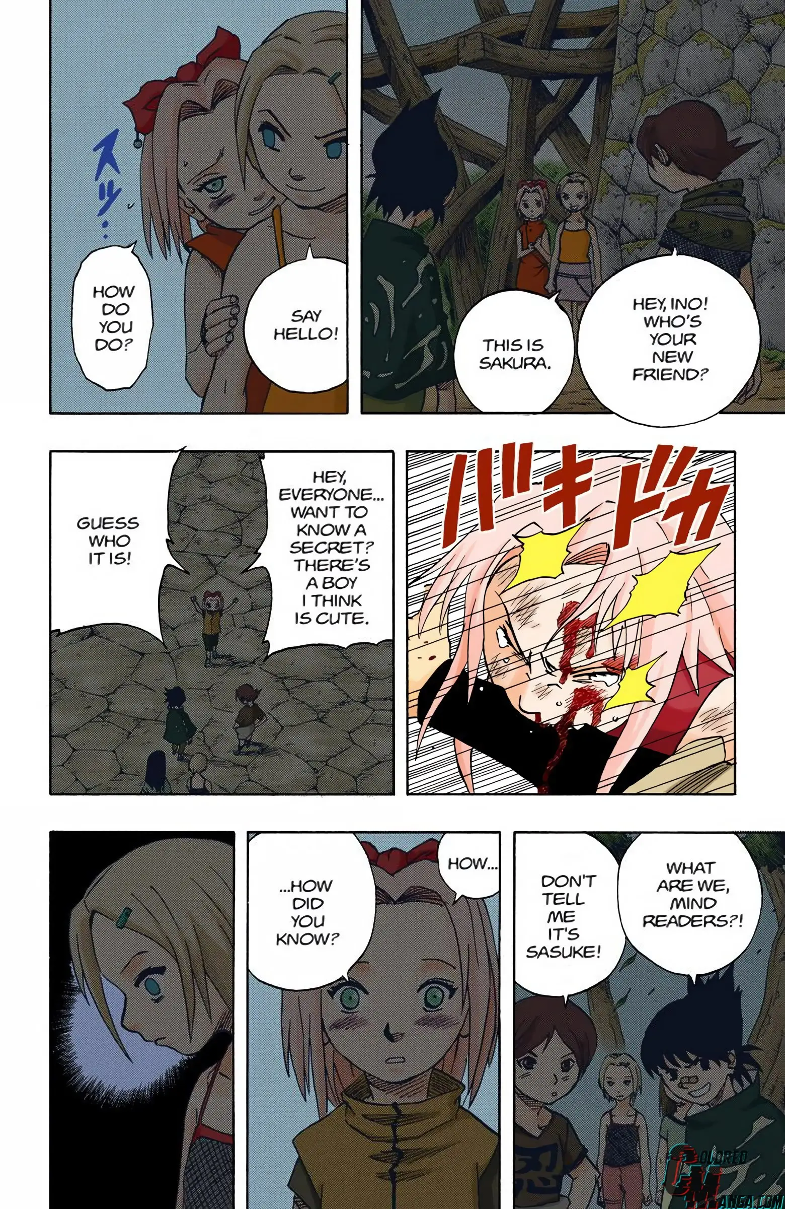 Naruto Colored Manga Online, chapter 54, page 12