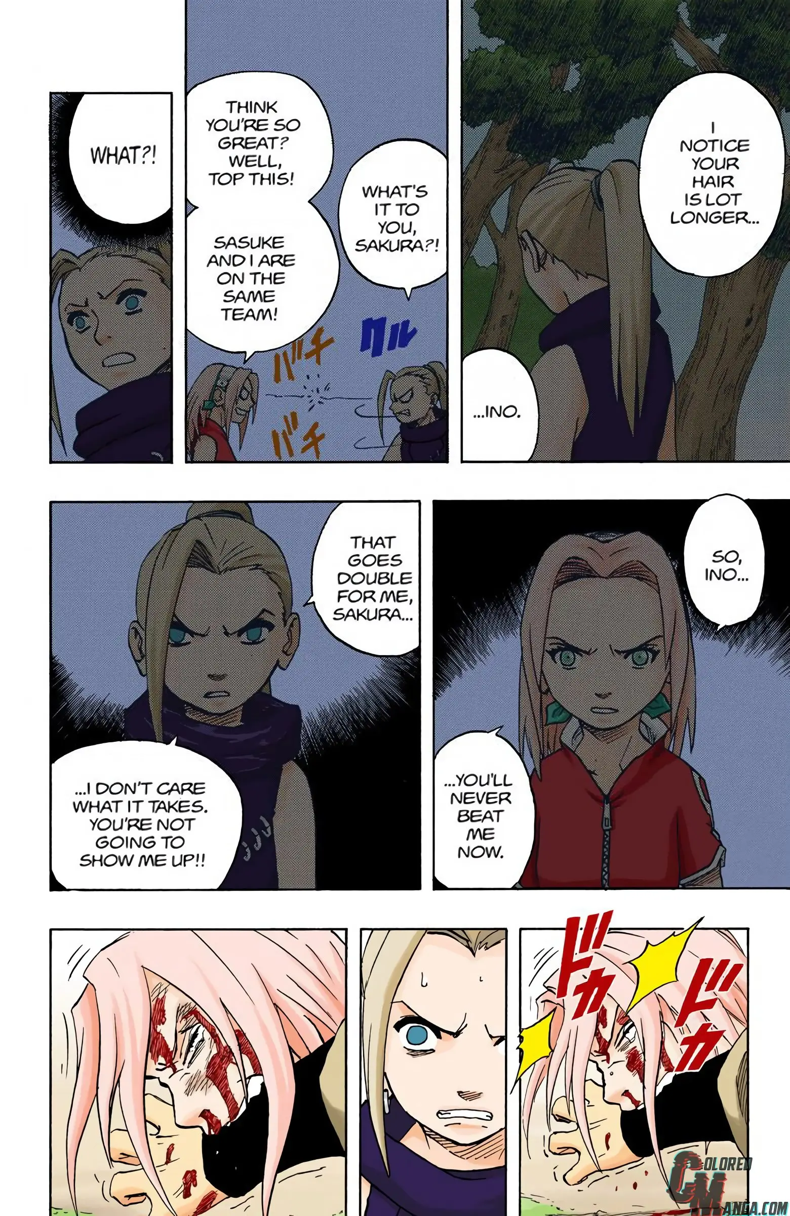 Naruto Colored Manga Online, chapter 54, page 14