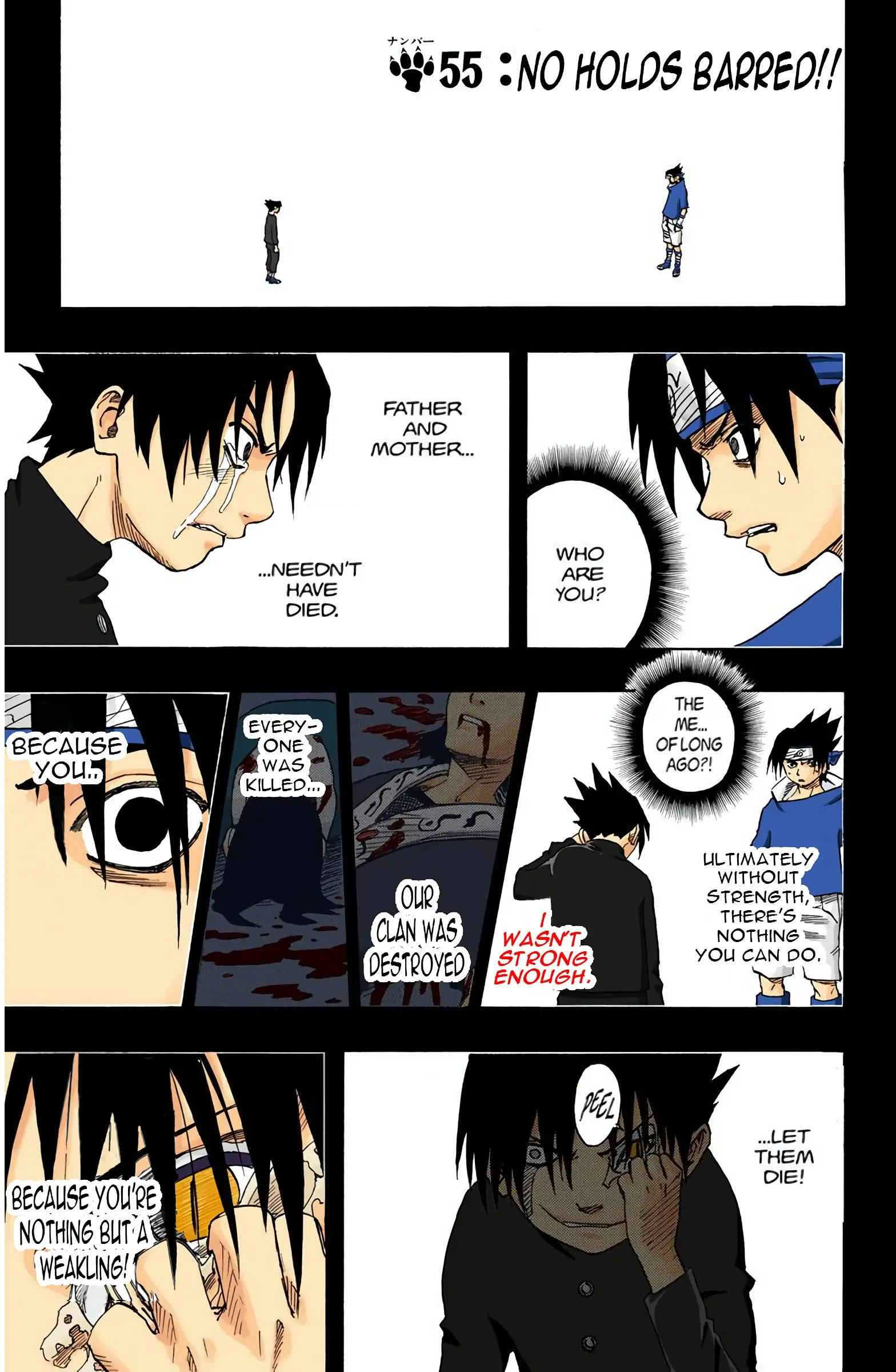 Naruto Colored Manga Online, chapter 55, page 3