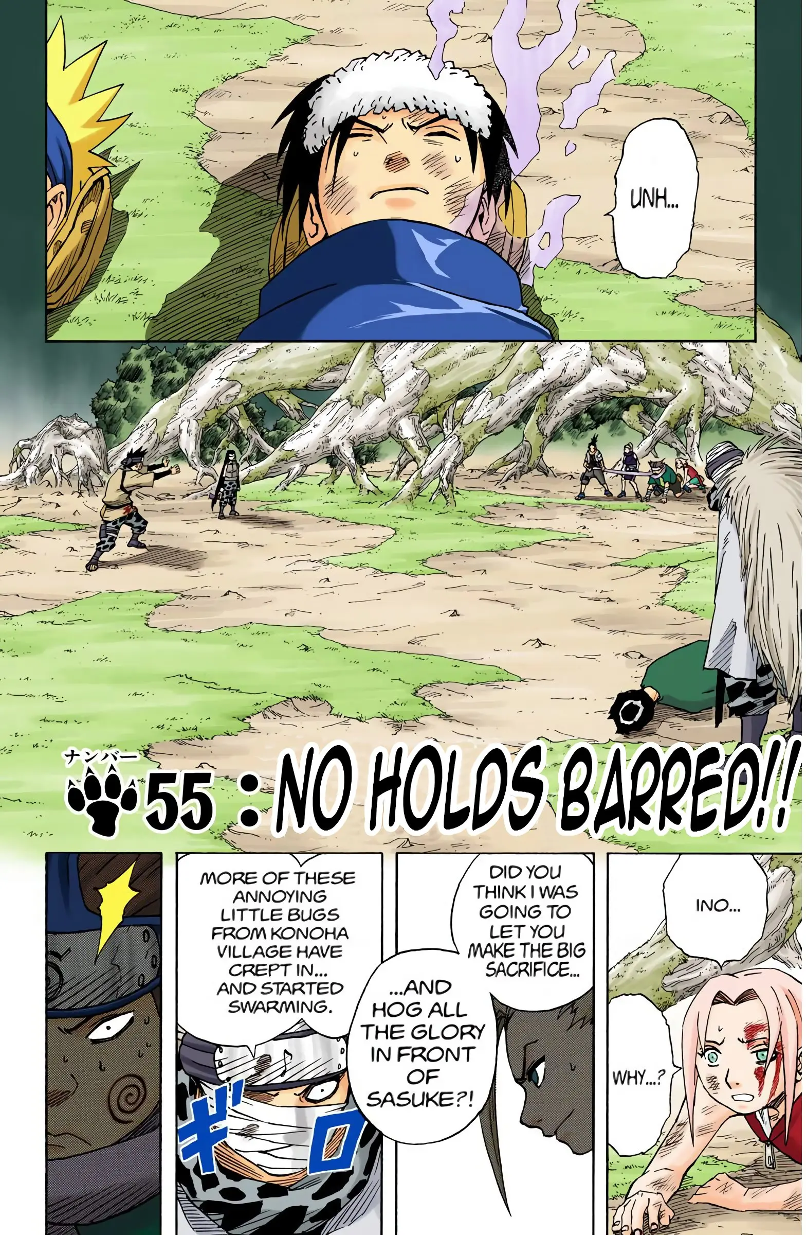 Naruto Colored Manga Online, chapter 55, page 4