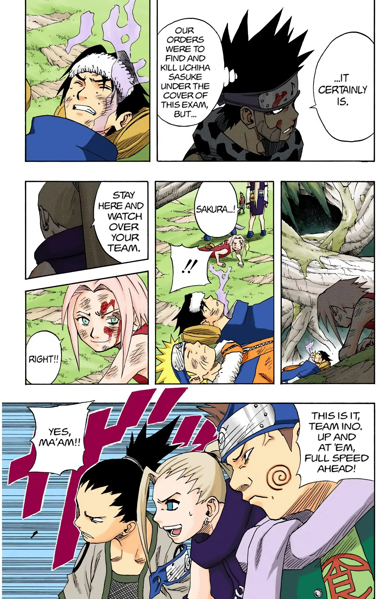 Naruto Colored Manga Online, chapter 55, page 7