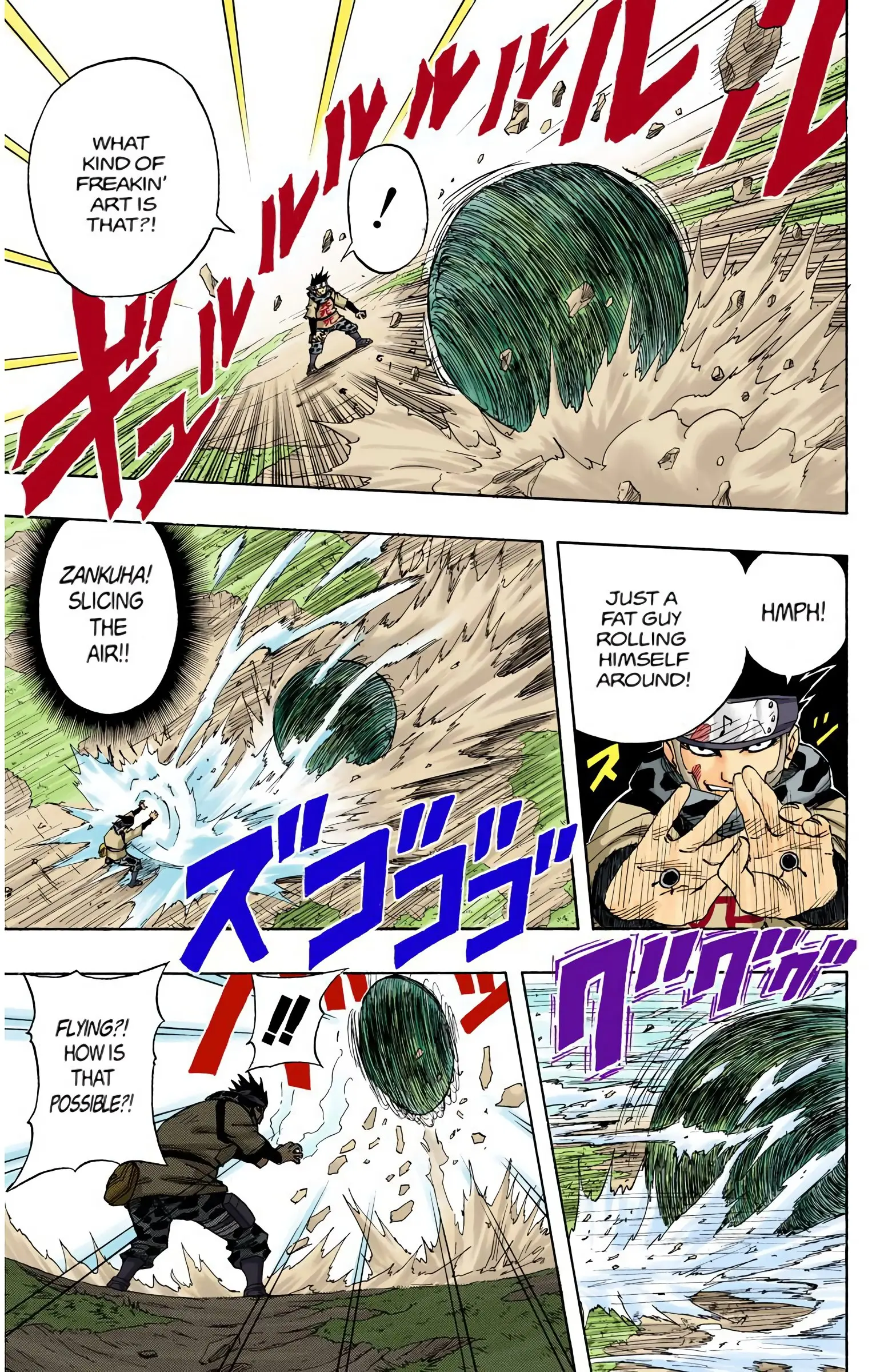 Naruto Colored Manga Online, chapter 55, page 9