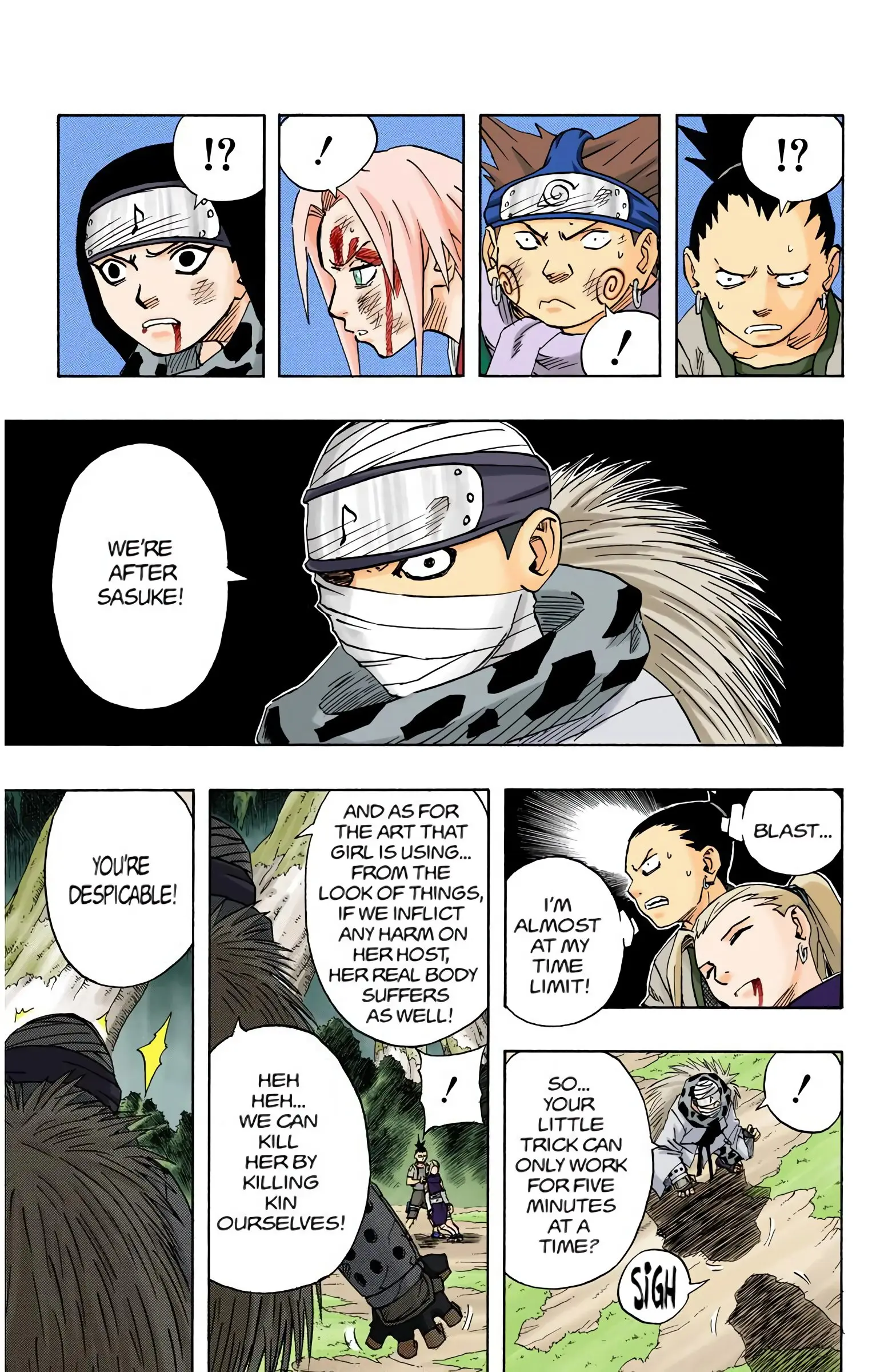 Naruto Colored Manga Online, chapter 55, page 15