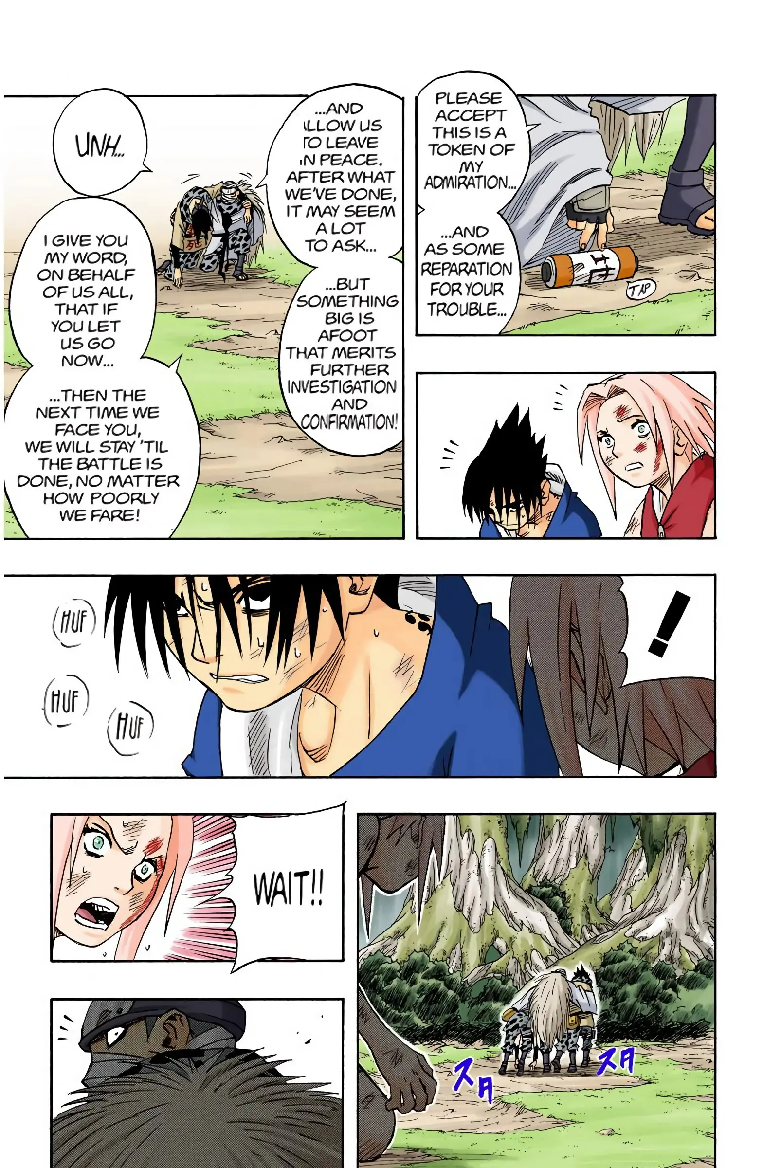 Naruto Colored Manga Online, chapter 56, page 17