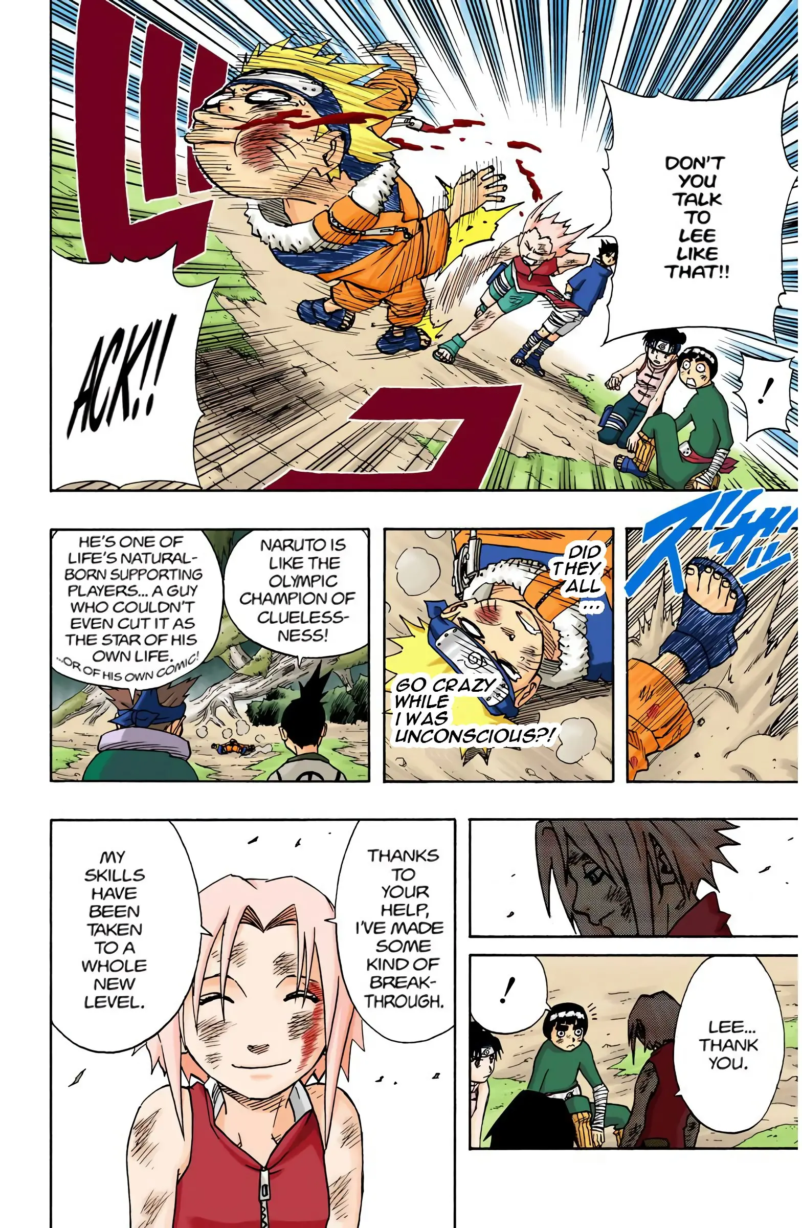 Naruto Colored Manga Online, chapter 57, page 8