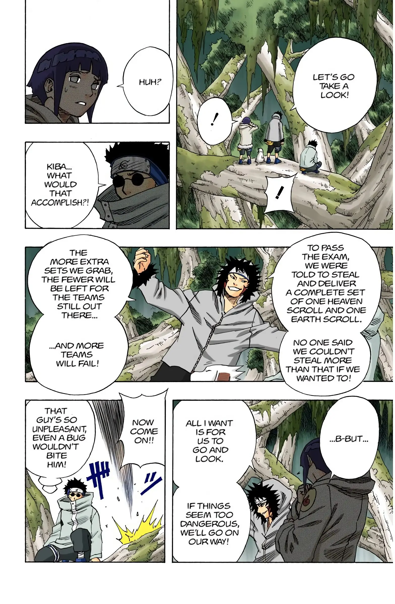 Naruto Colored Manga Online, chapter 58, page 8
