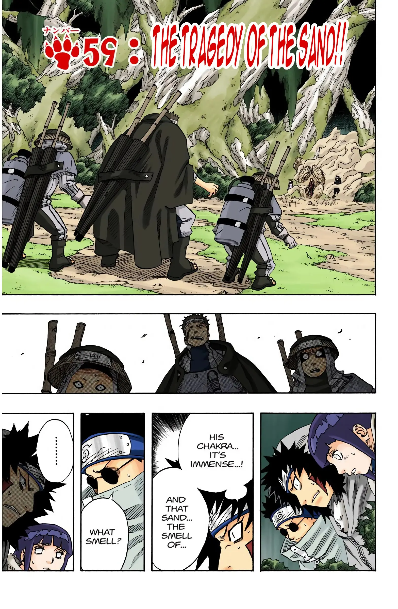 Naruto Colored Manga Online, chapter 59, page 1