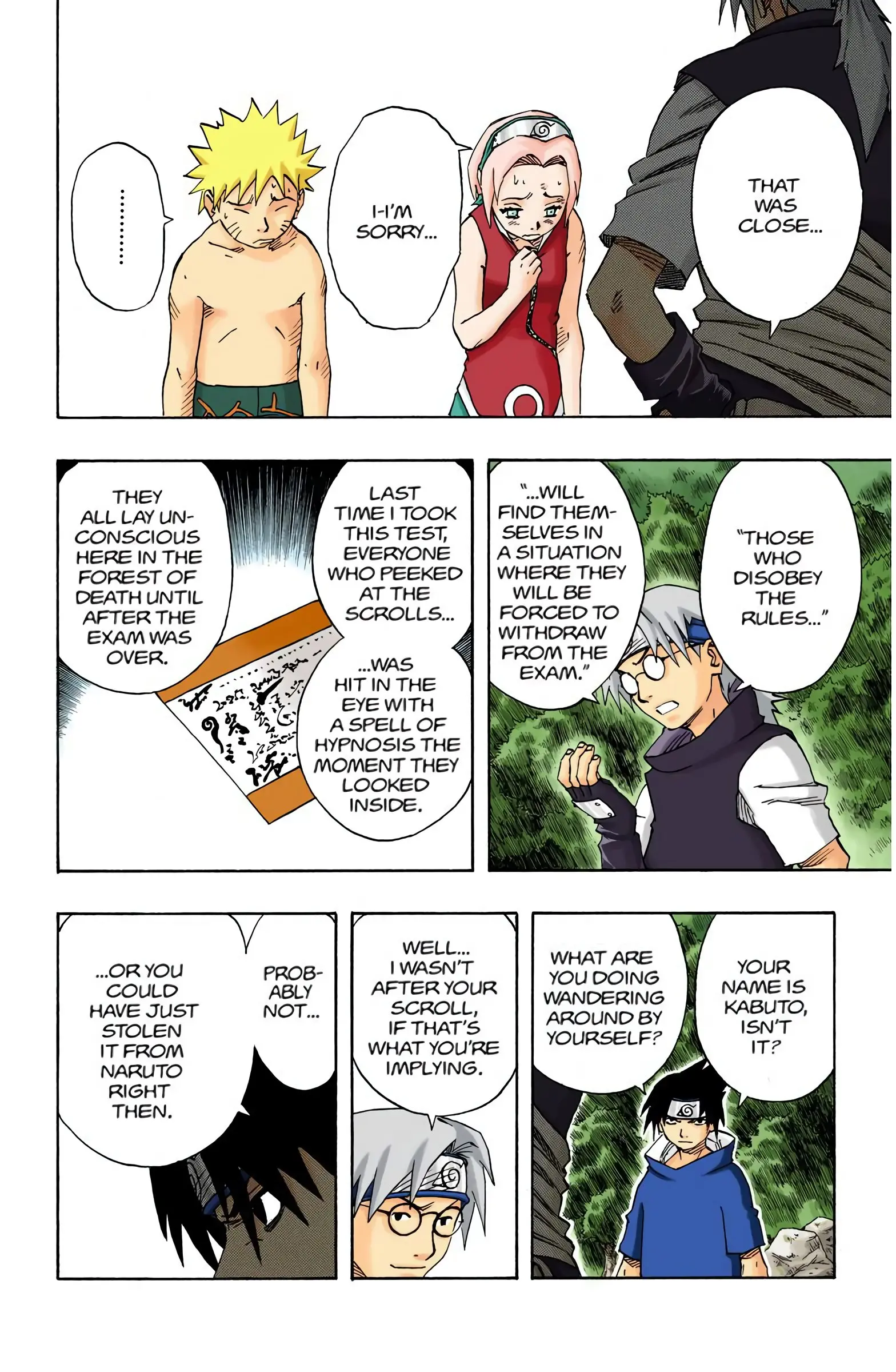 Naruto Colored Manga Online, chapter 60, page 20