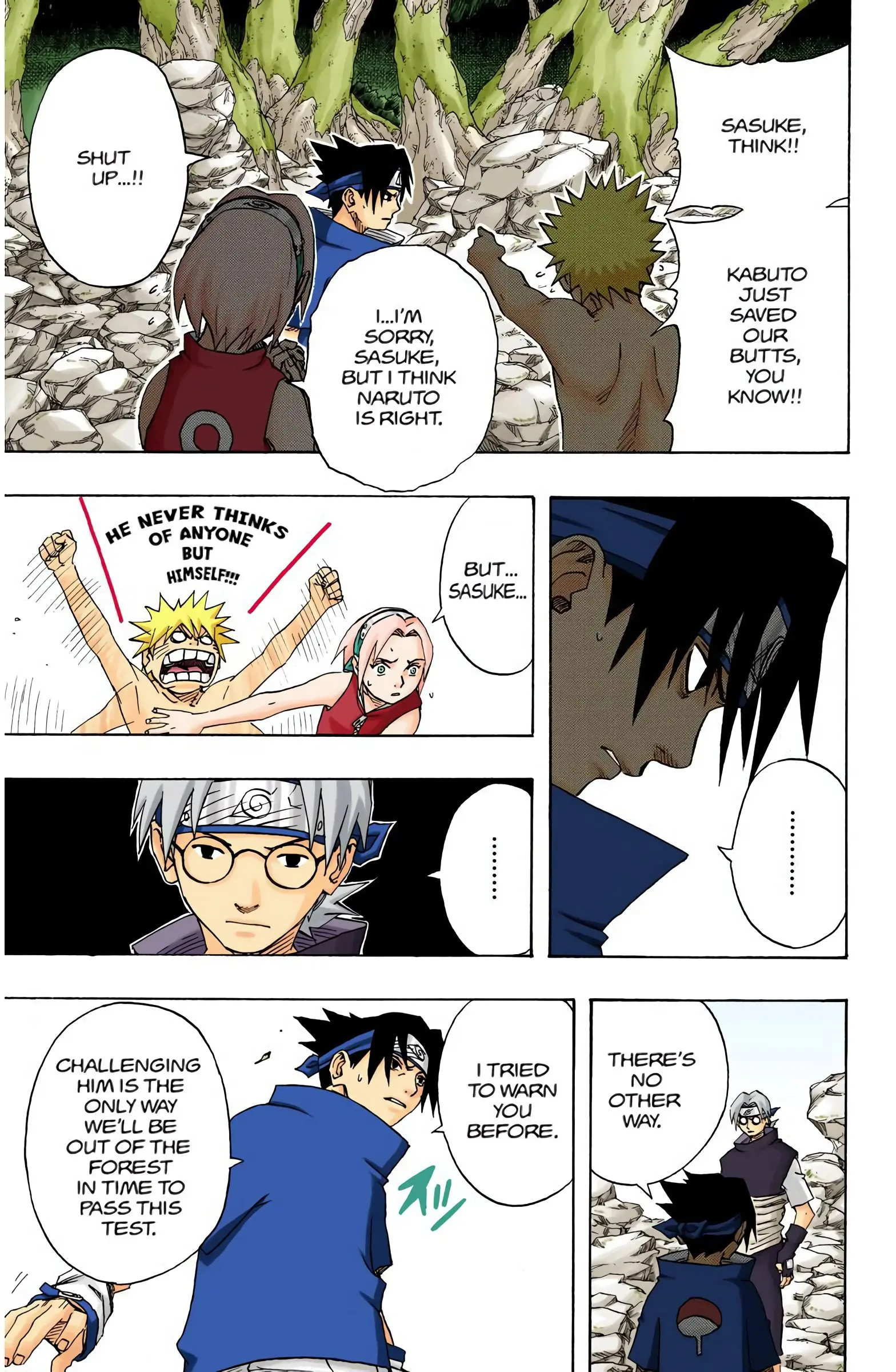 Naruto Colored Manga Online, chapter 61, page 3