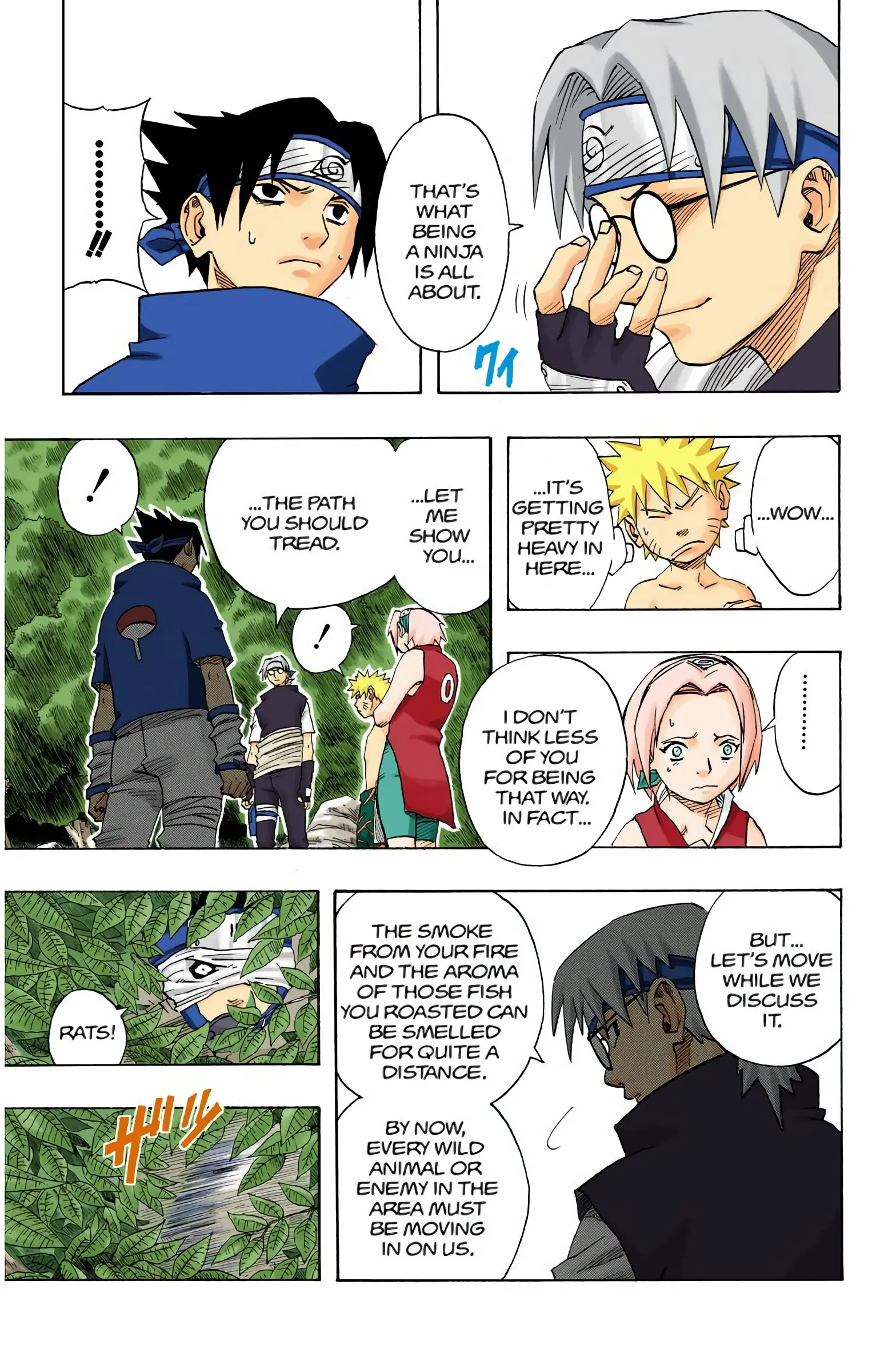 Naruto Colored Manga Online, chapter 61, page 5