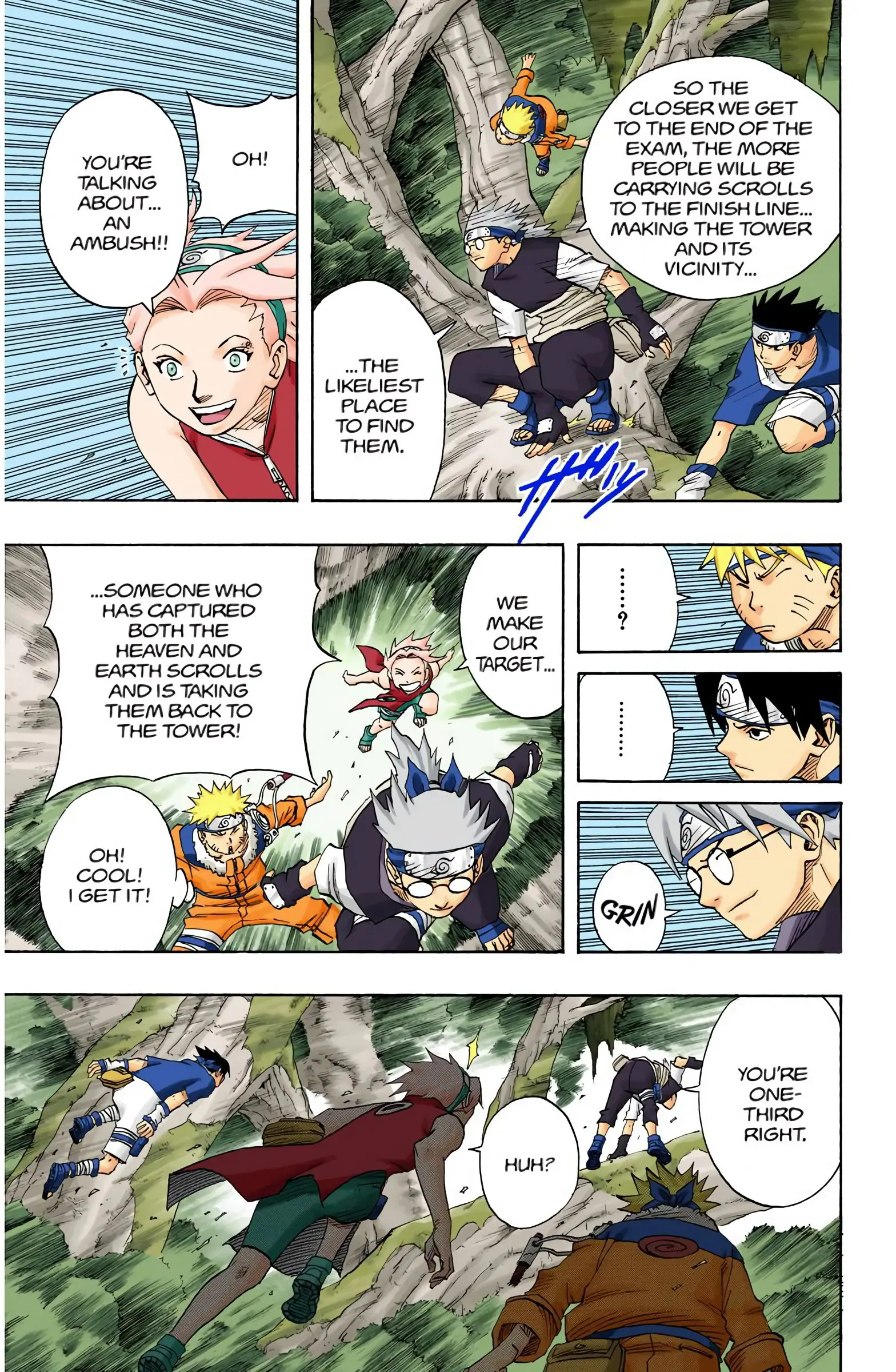 Naruto Colored Manga Online, chapter 61, page 7