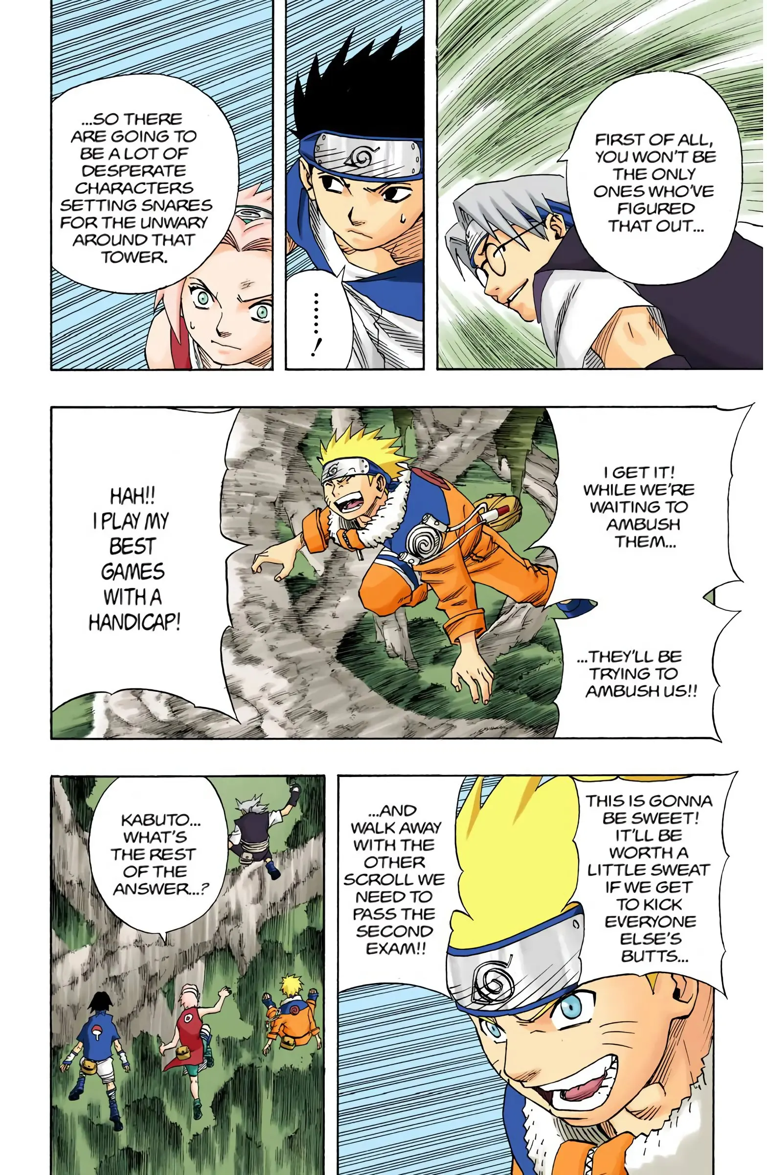 Naruto Colored Manga Online, chapter 61, page 8