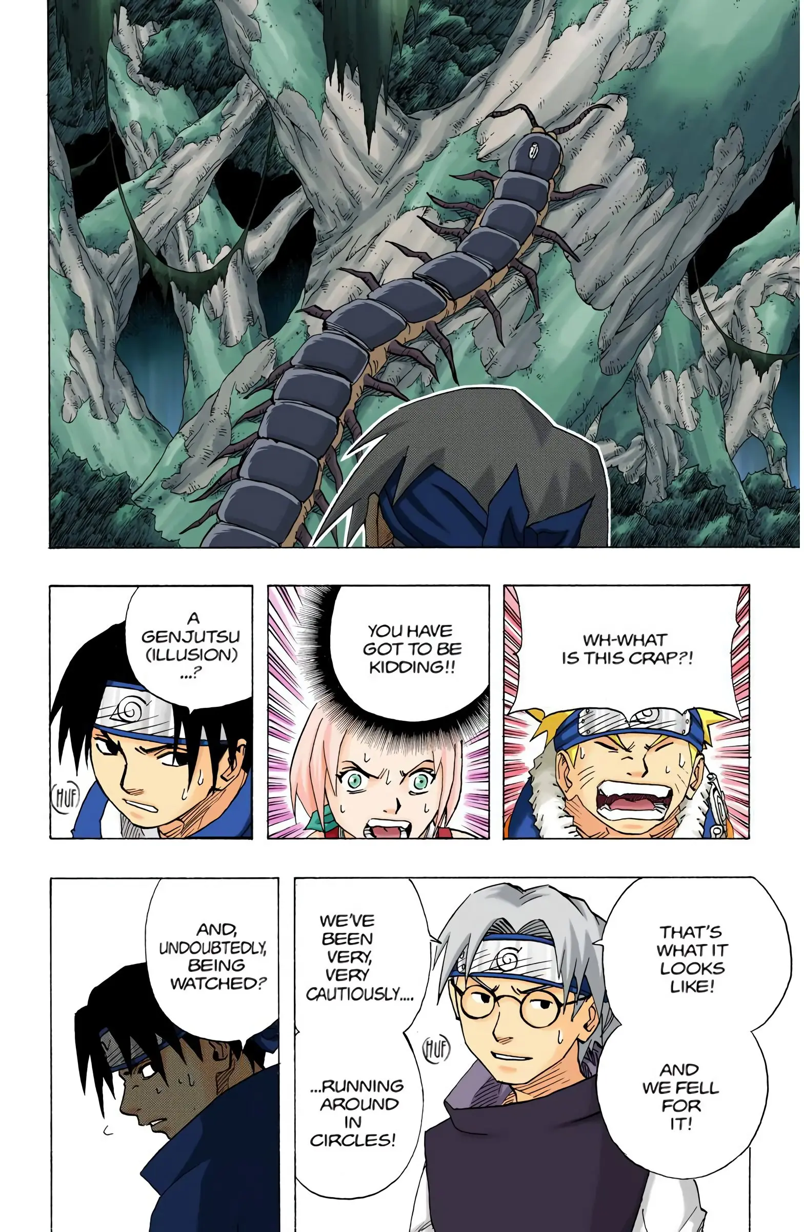 Naruto Colored Manga Online, chapter 61, page 16