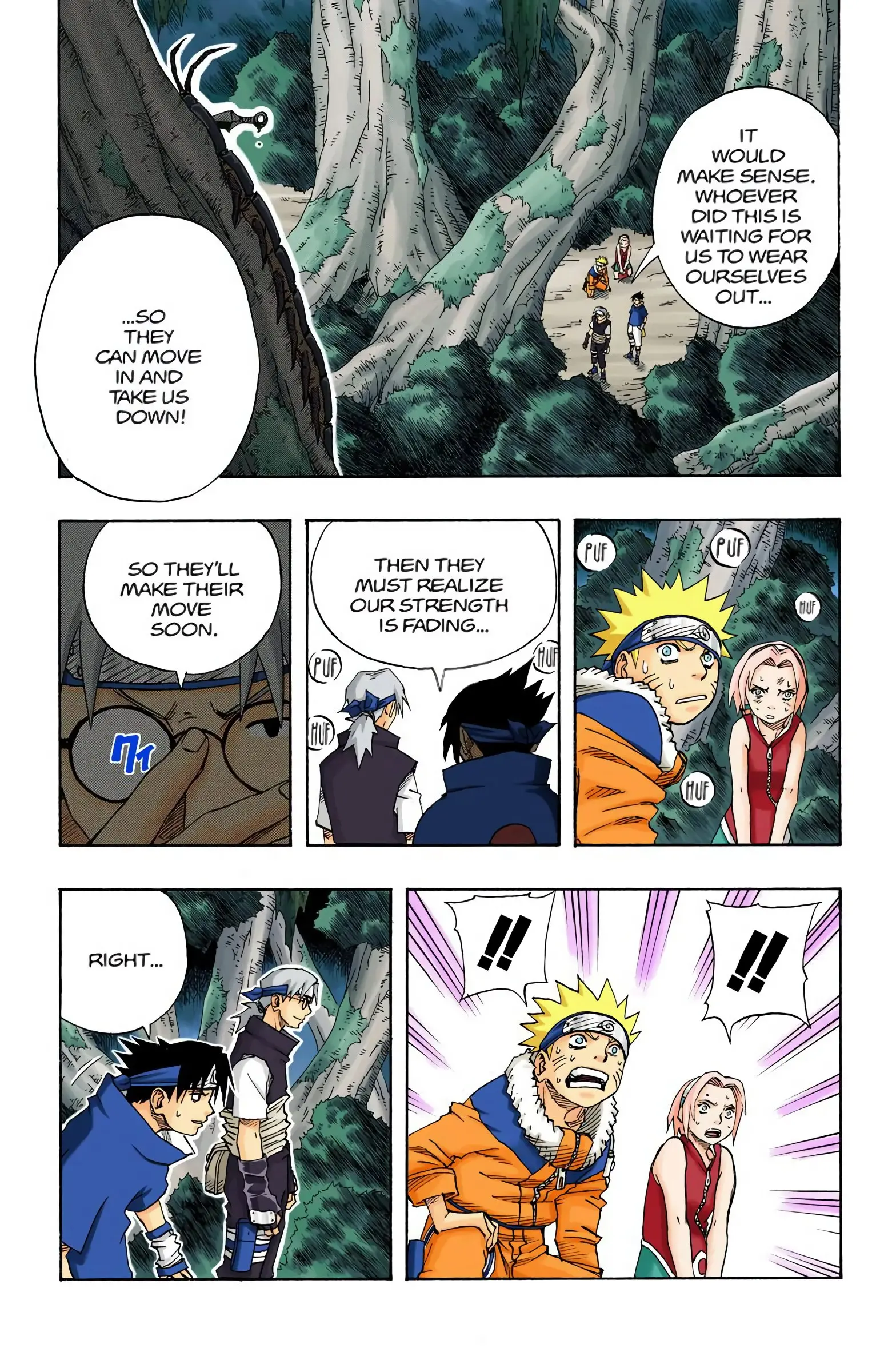 Naruto Colored Manga Online, chapter 61, page 17