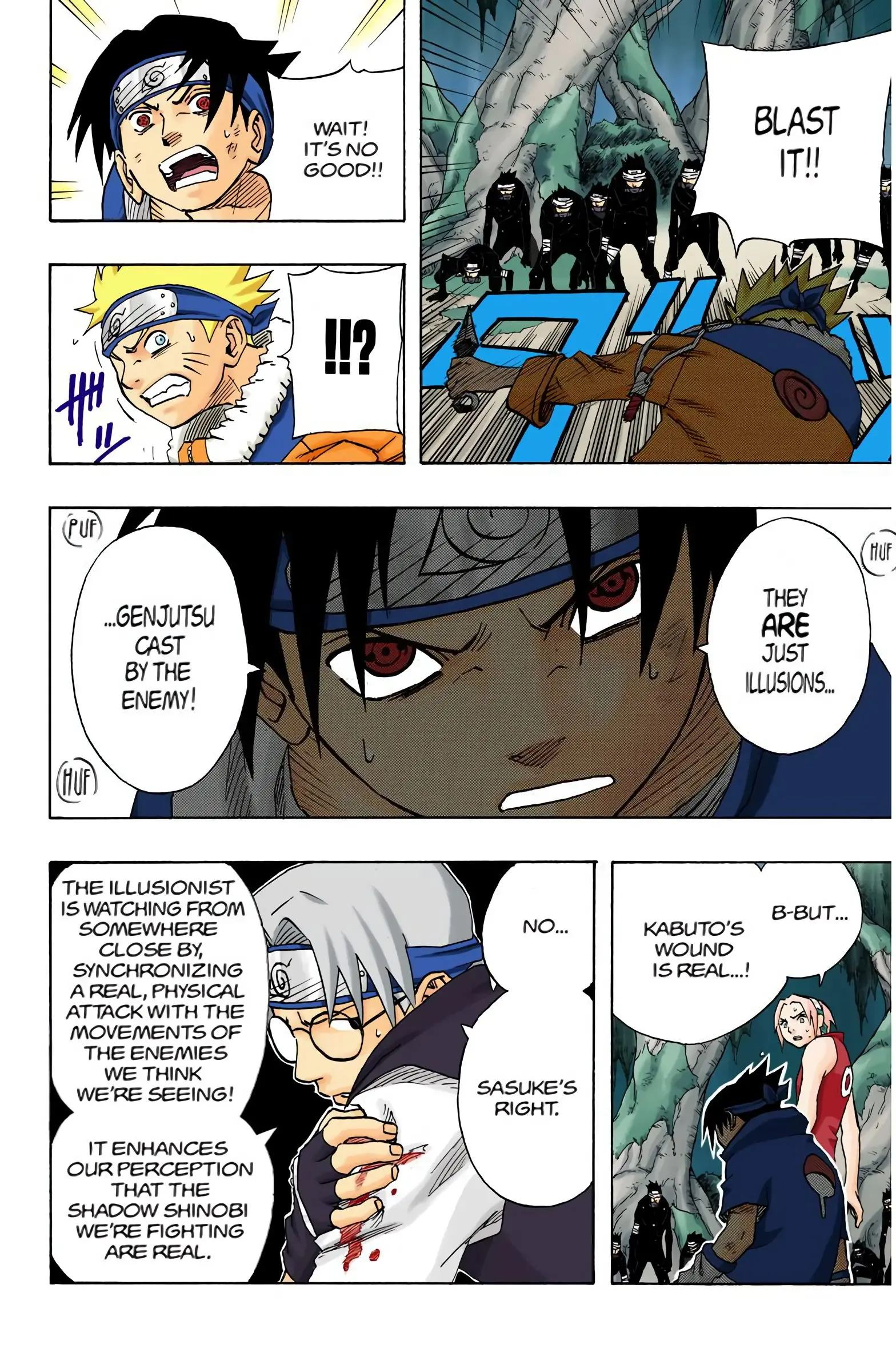 Naruto Colored Manga Online, chapter 62, page 8