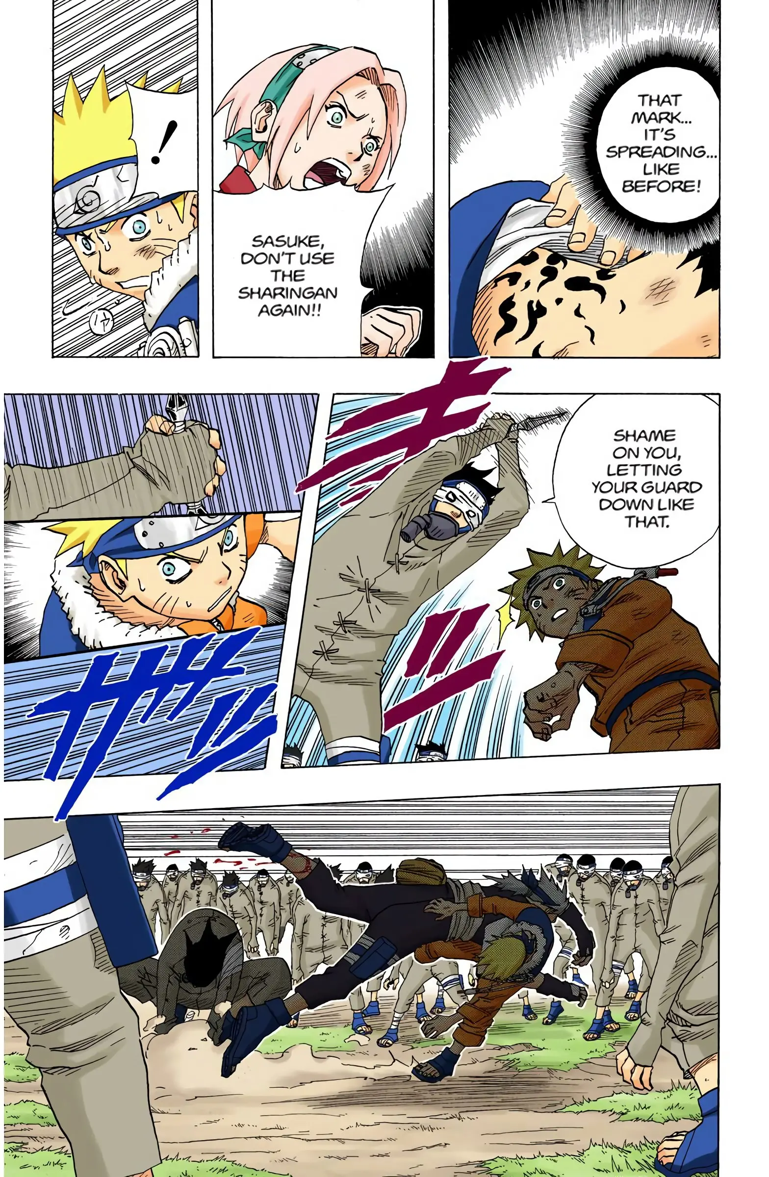 Naruto Colored Manga Online, chapter 63, page 7