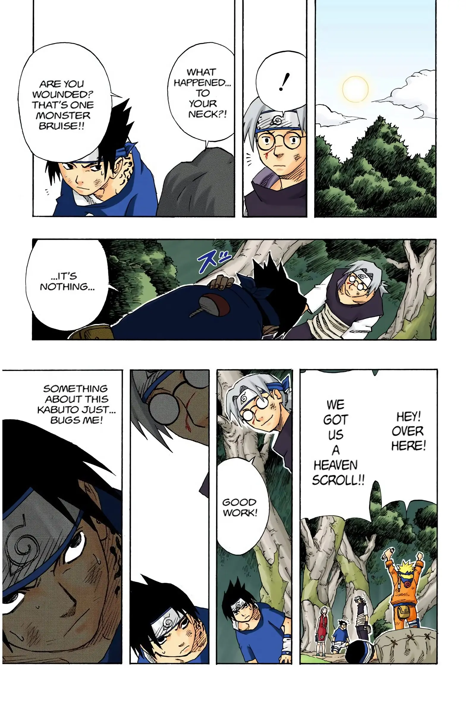 Naruto Colored Manga Online, chapter 63, page 13