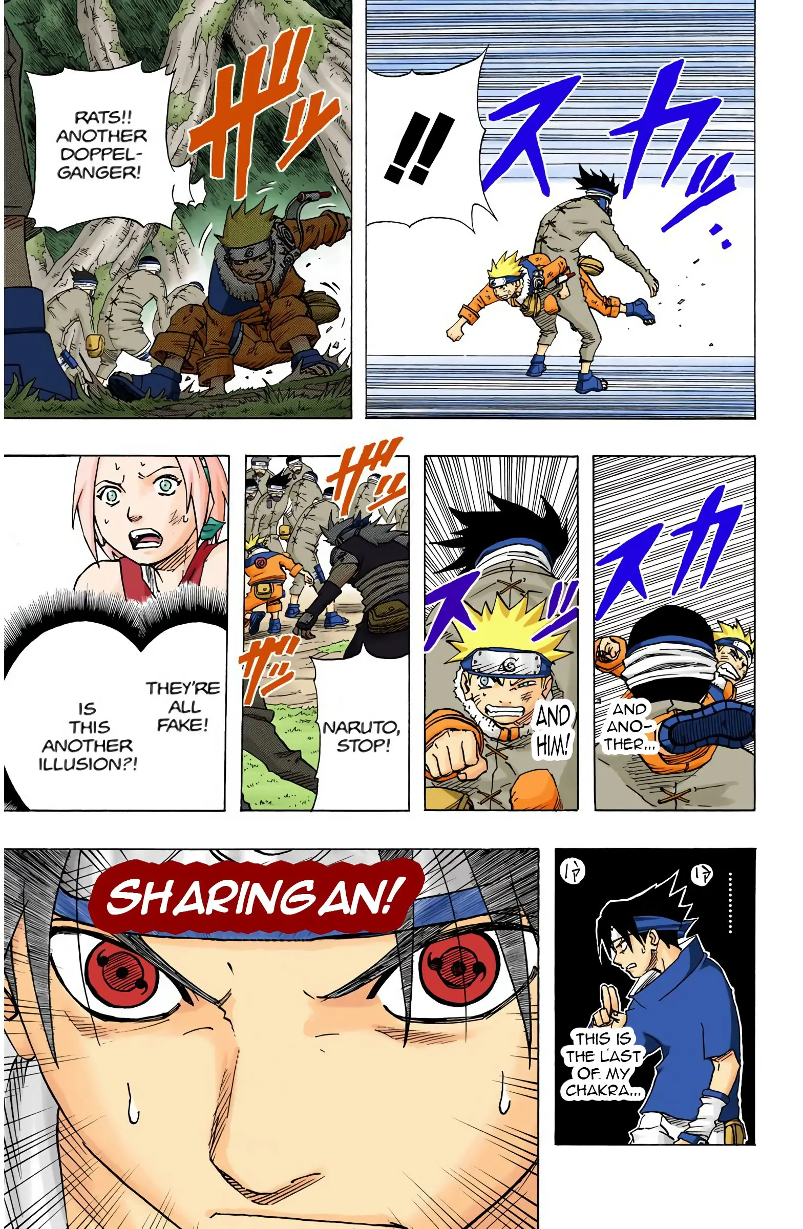 Naruto Colored Manga Online, chapter 63, page 5