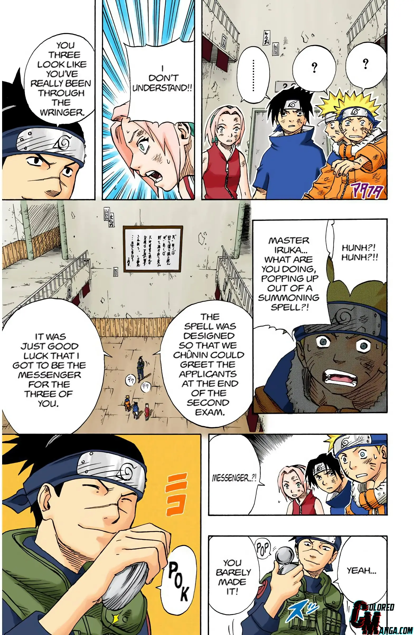 Naruto Colored Manga Online, chapter 64, page 6